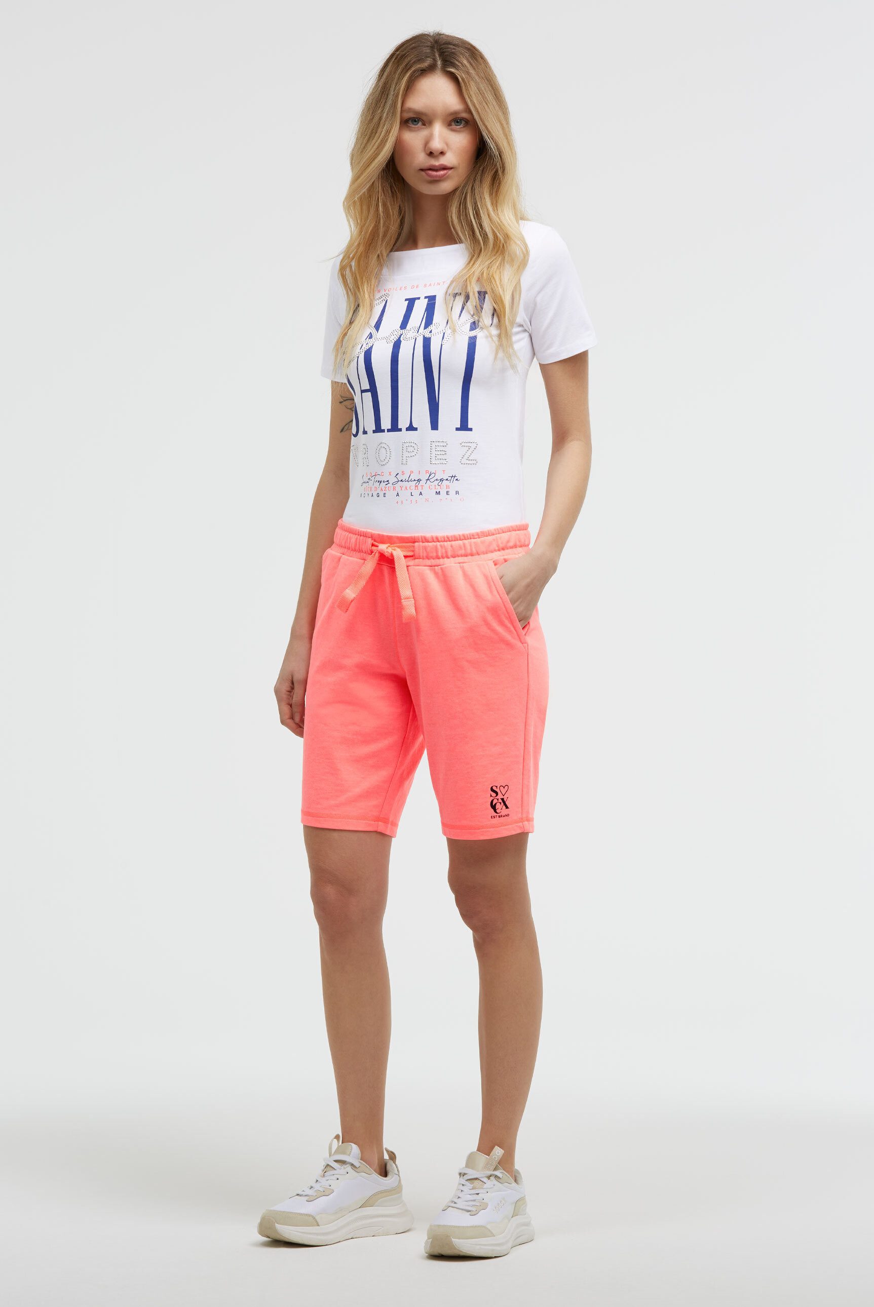 SOCCX Sporthose mit Elastikbund und Kordel