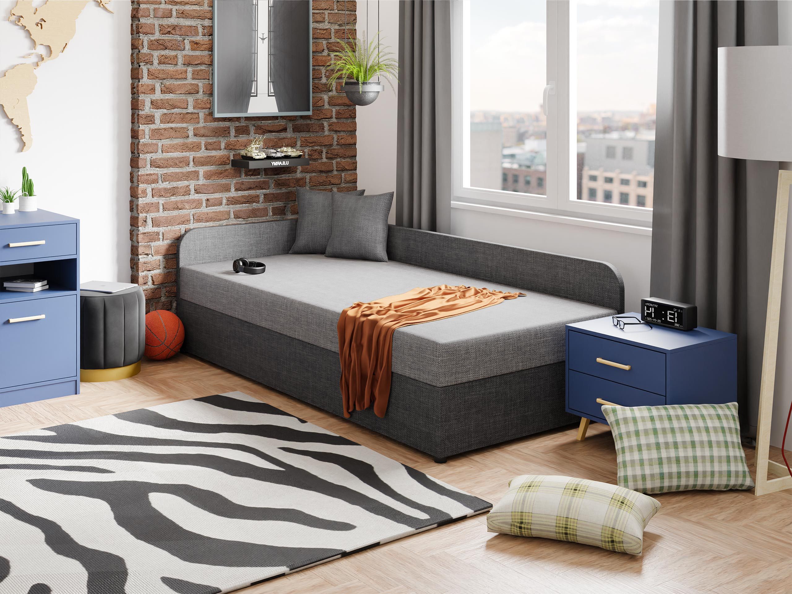 MIRJAN24 Einzelbett Uno (mit Bettkasten), Jungenzimmer, günstig online kaufen