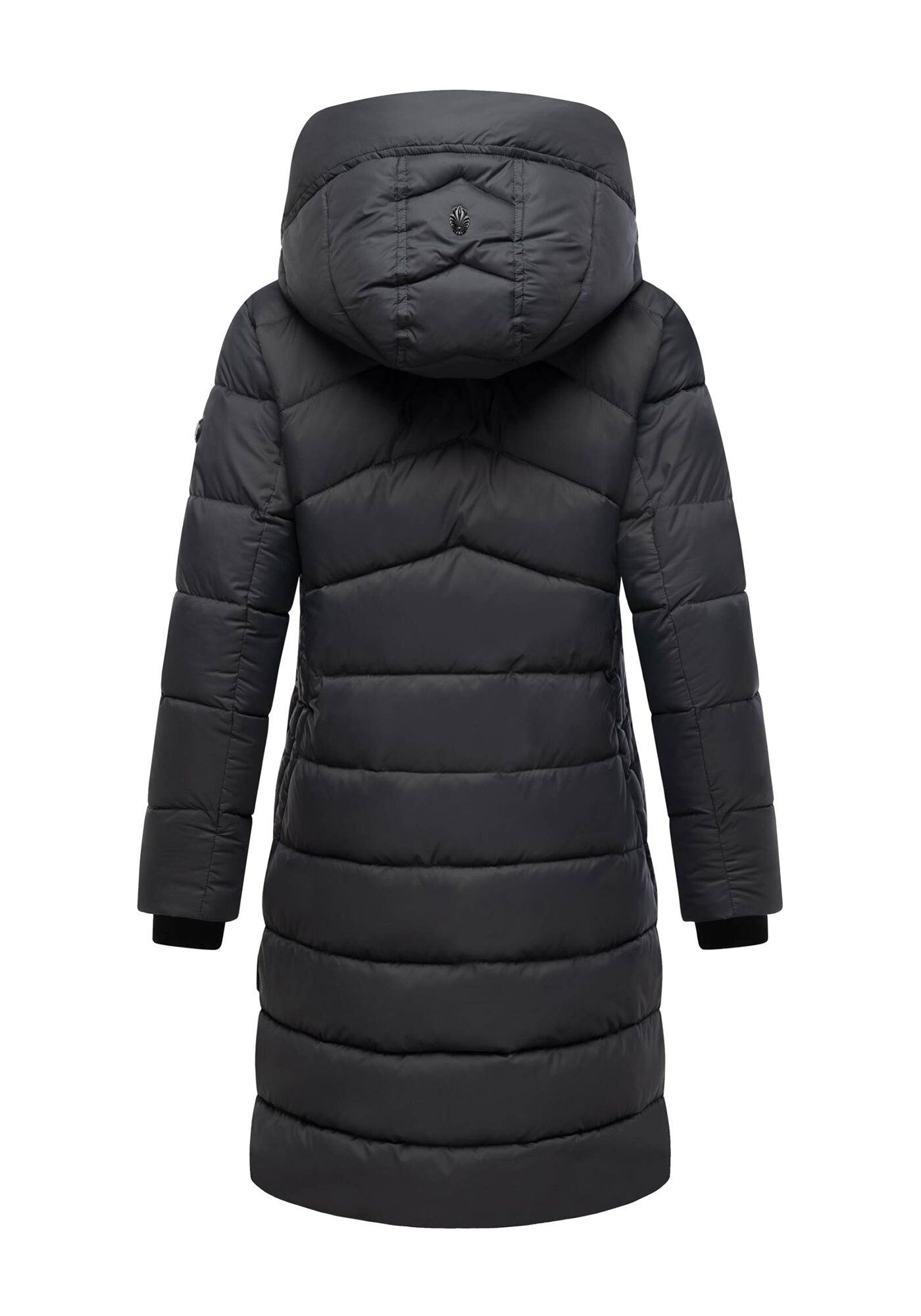 Marikoo Winterjacke Kaltnäschen mit abnehmbarer Kapuze und hochschließendem Kragen
