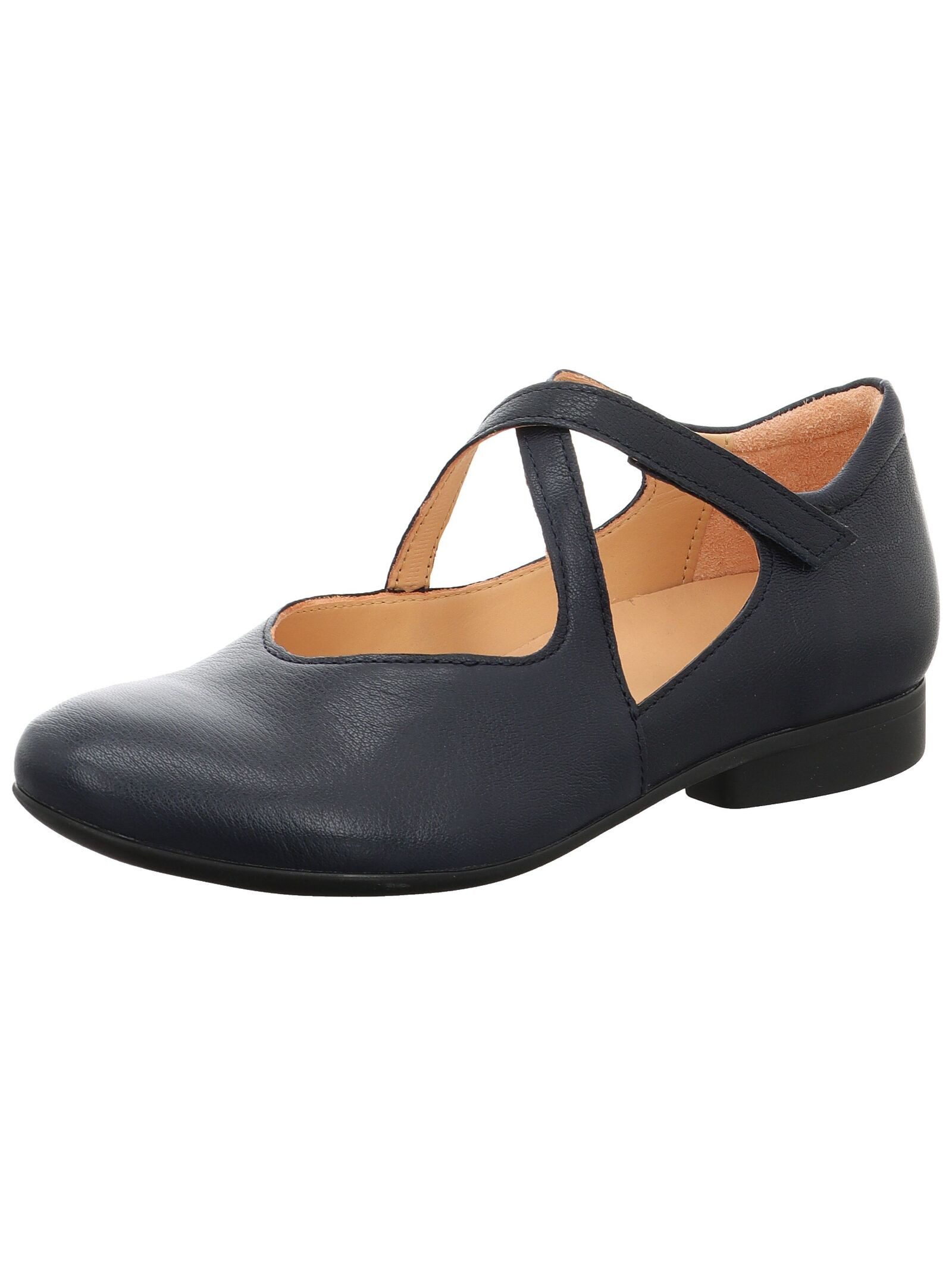 Think! Think! Ballerinas Leder Riemchenballerina günstig online kaufen