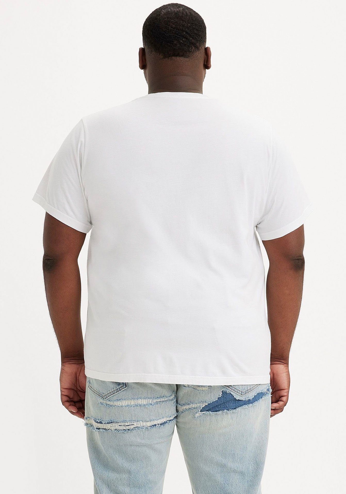 RELAXED TEE Levi's® SS FIT BIG Rundhalsshirt Plus