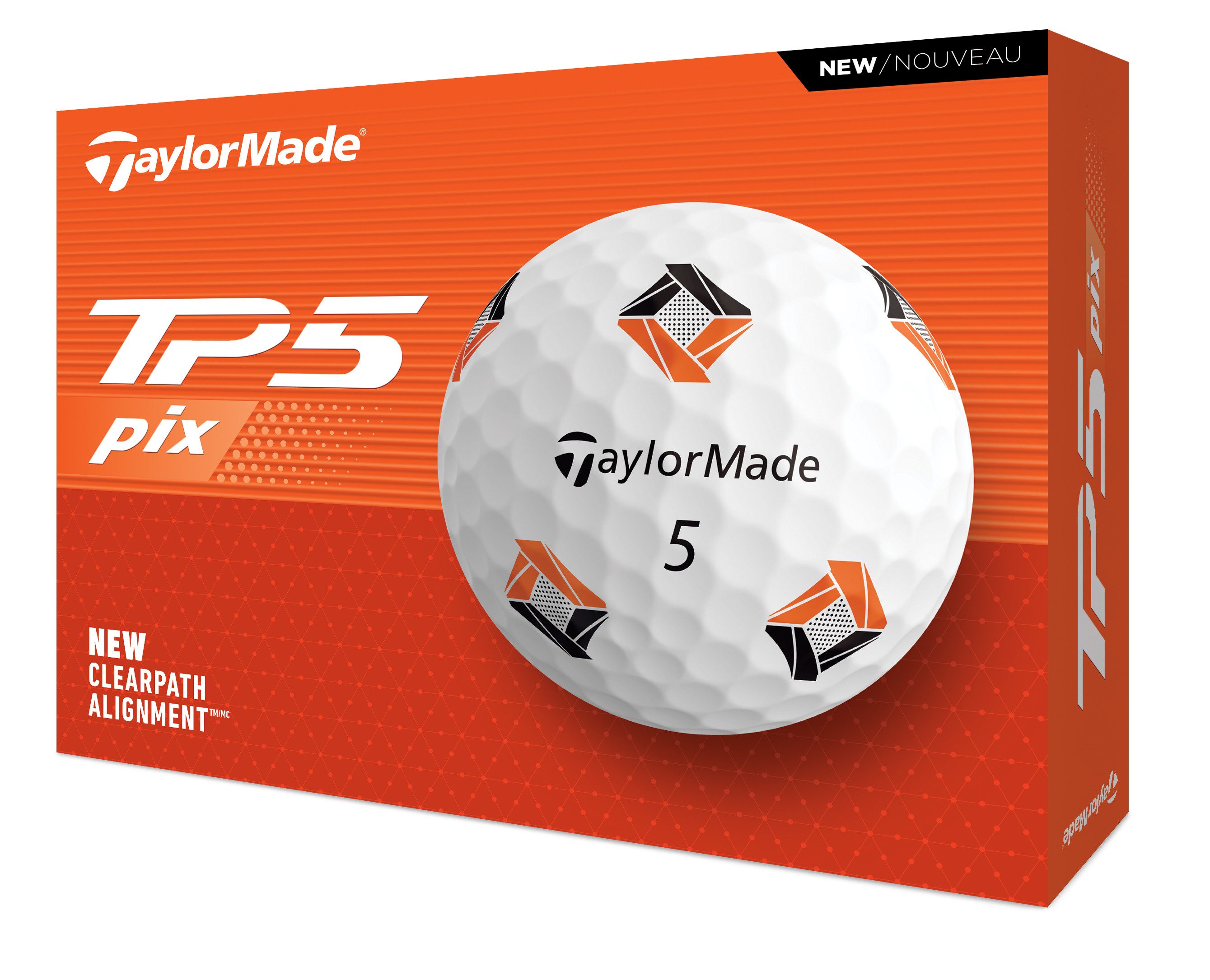 Taylormade Golfball TaylorMade Golfball TP5 pix 3.0 2024 1 Dutzend