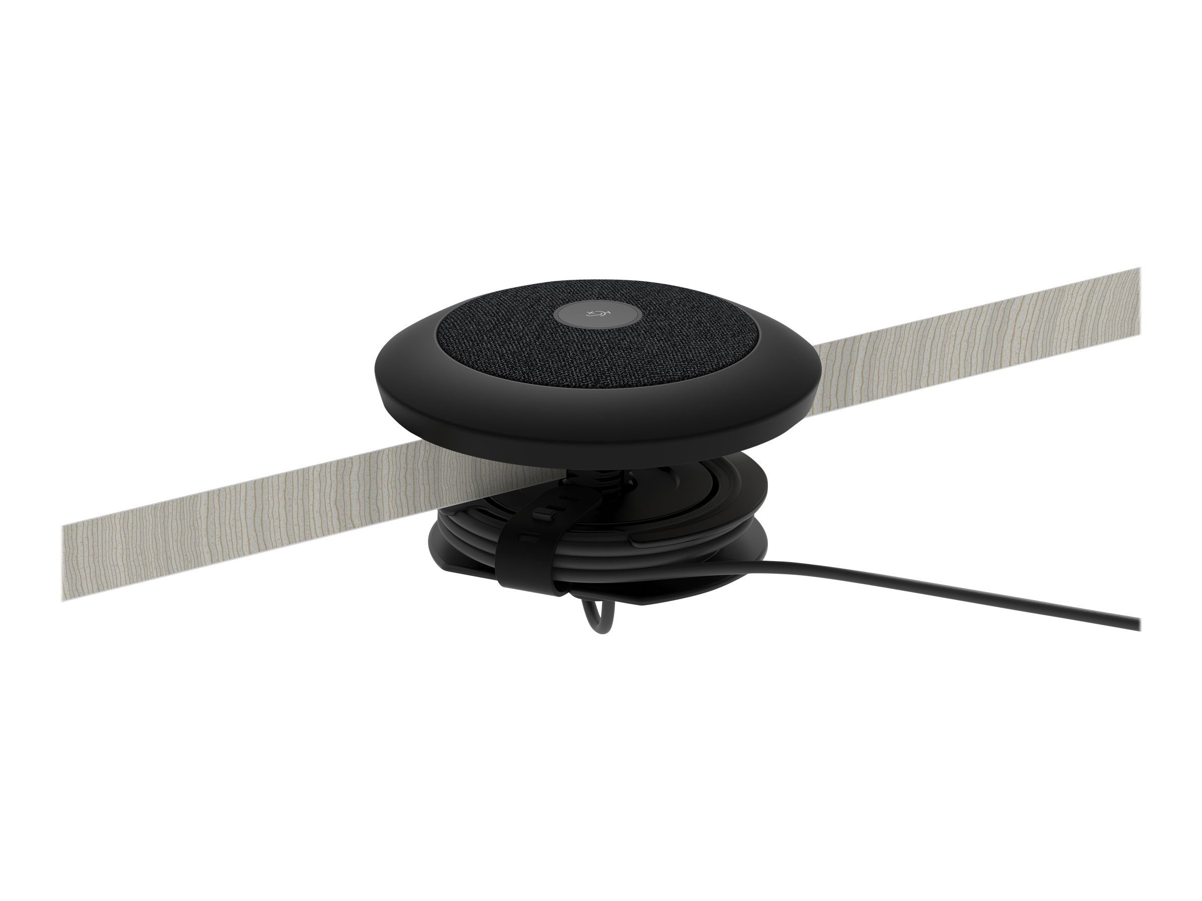 Logitech LOGITECH RALLY MIC POD TABLE MOUNT - BLACK - WW Konferenztelefon