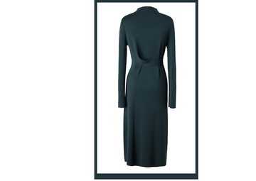 KIKI A-Linien-Kleid Gestrickter einfacher Pulloverrock im koreanischen Stil