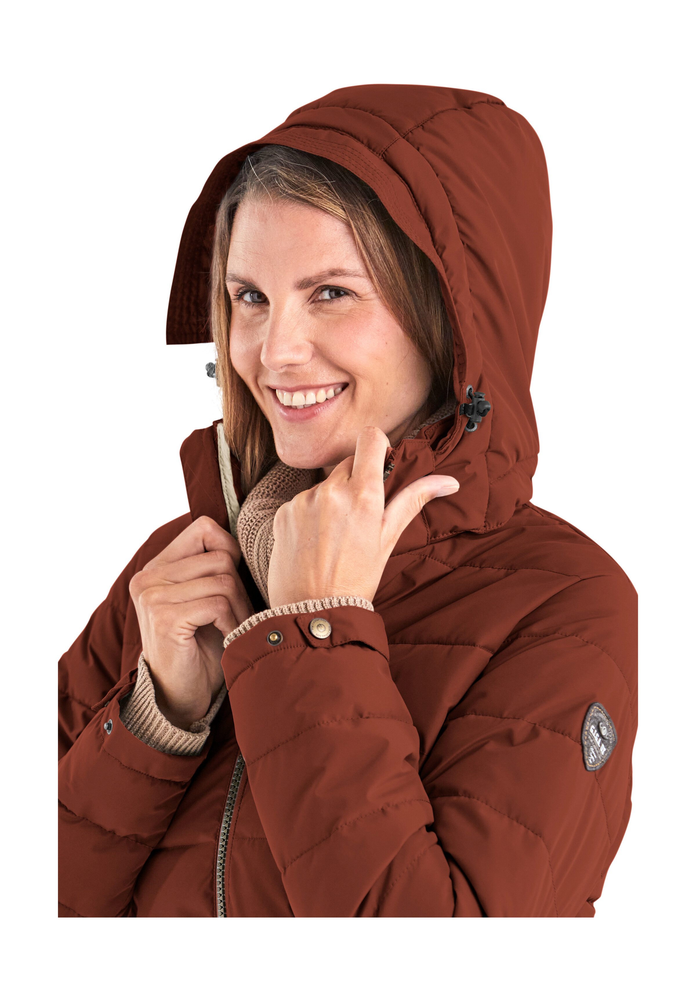 G.I.G.A. DX by killtec Steppmantel GW 13 WMN QLTD PRK Wasserabweisender, winddichter Steppparka mit urbanem Look – Bild 5 von 5