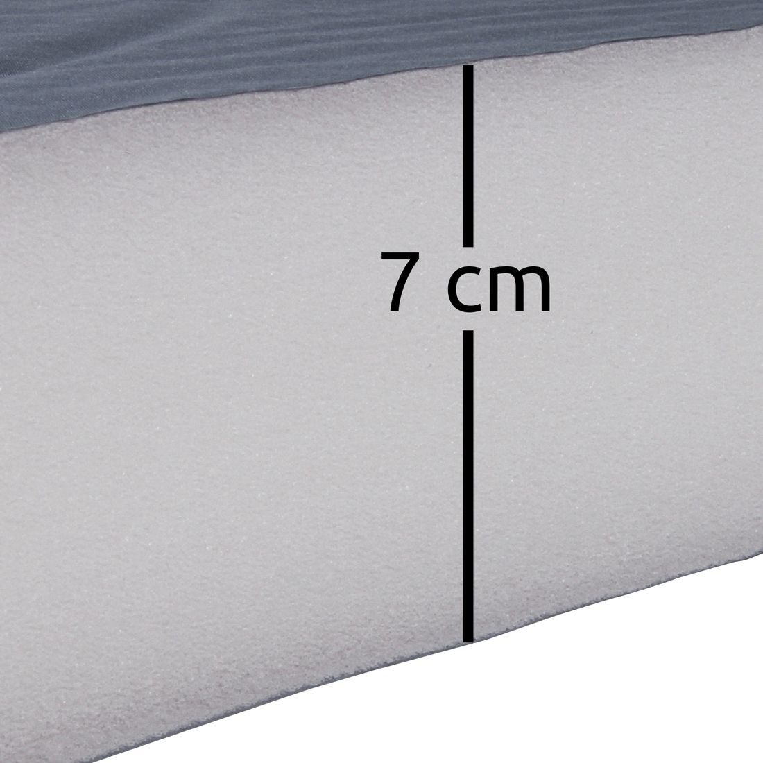 yourGEAR Isomatte yourGEAR ISO 700 selbstaufblasbare Isomatte 200x63x7 cm wasserdichte Thermo-Matte Luftmatratze Luftbett