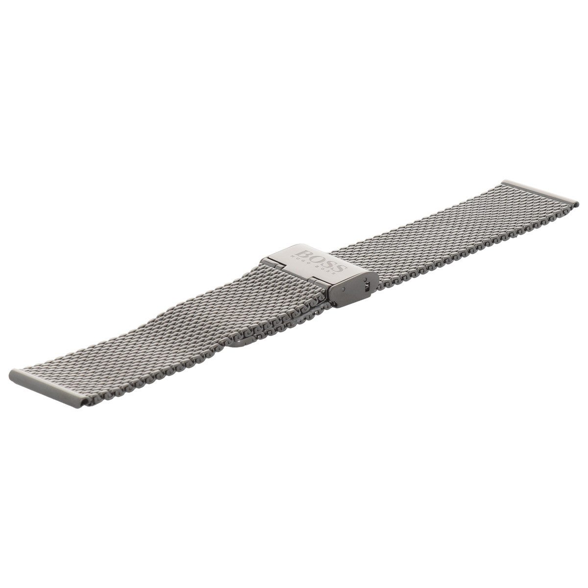 BOSS Uhrenarmband 22mm Metall Grau 659002655
