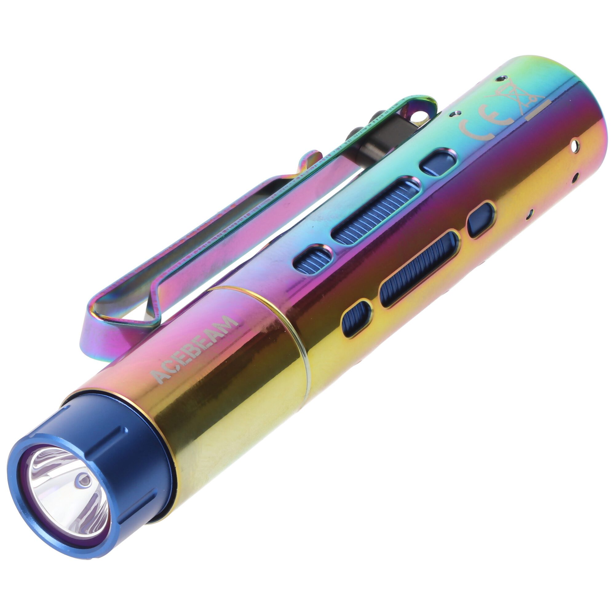 Acebeam LED Taschenlampe AceBeam Rider RX EDC mit 650 Lumen, kompakte LED-Taschenlampe, einhän