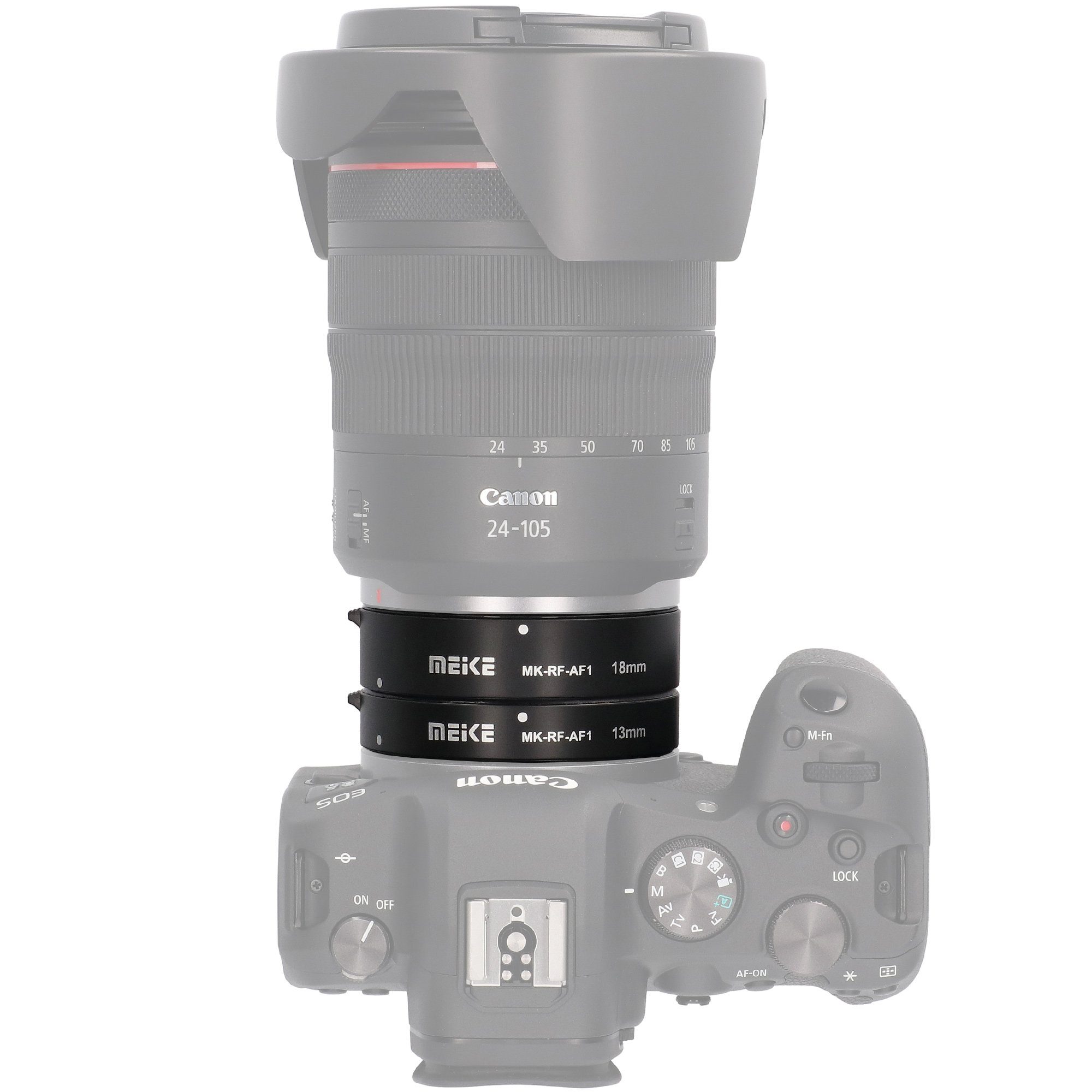Meike Automatik-Makro-Zwischenringe für Canon EOS R Systemkameras MK-RF-AF1 Makroobjektiv