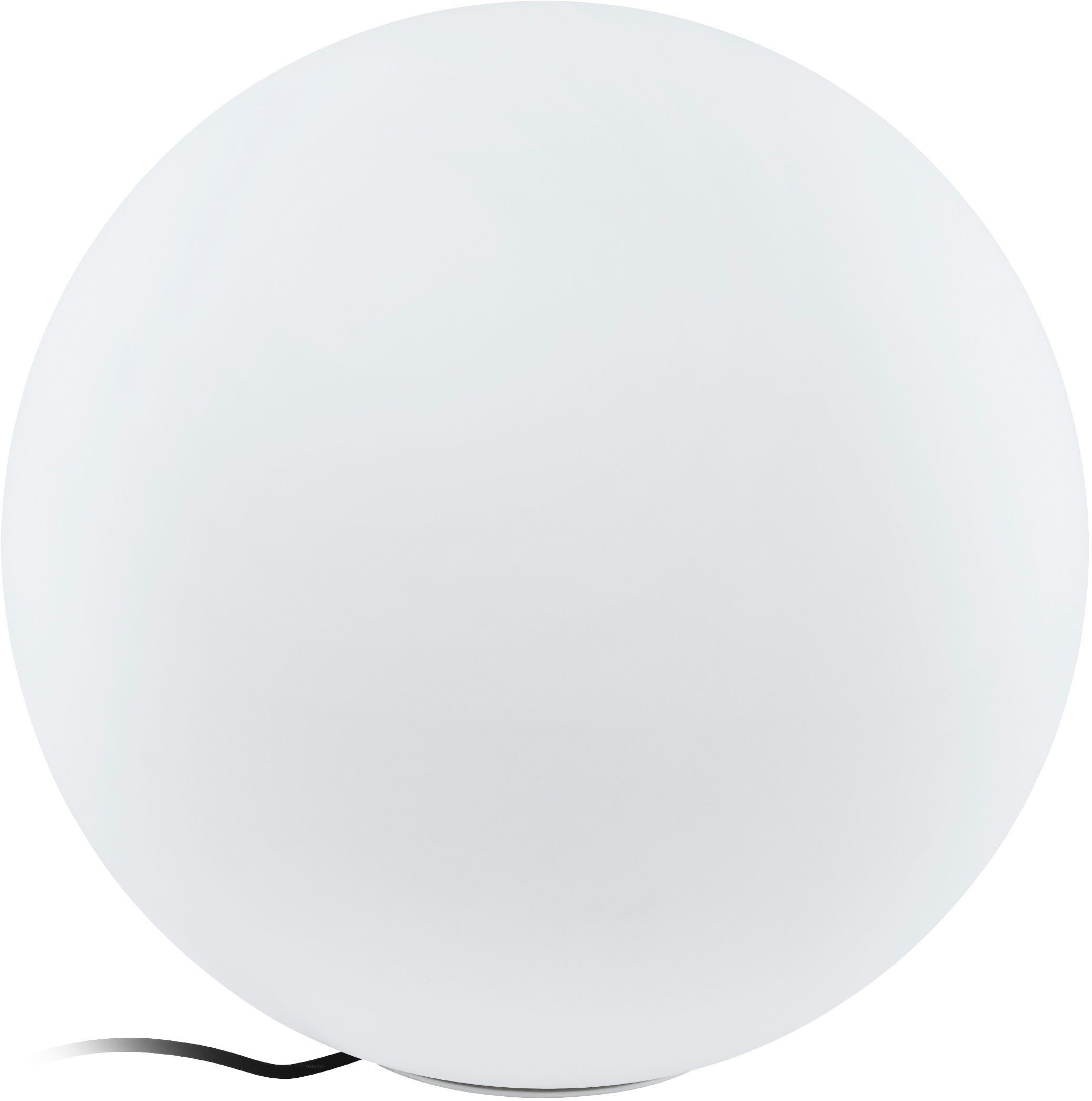 EGLO Stehlampe MONTEROLO-Z, Leuchtmittel wechselbar, - aus ohne 1X9W E27 Leuchtmittel, inkl. weiß Stehleuchte - Kunststoff in