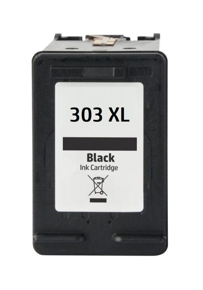inkpro Druckerpatrone kompatibel mit HP 303 XL schwarz Tintenpatrone (für HP Envy Inspire 7720, 7920, Envy Photo 6220, 6230, 6232, 6234, 7130, 7134, 7830, 7834, Tango, Tango X, XL Füllmenge: 20 ml)
