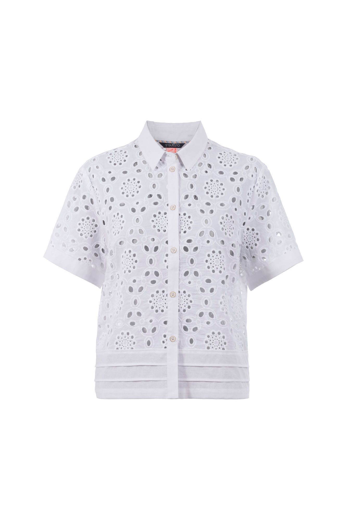 S'questo Kurzarmbluse