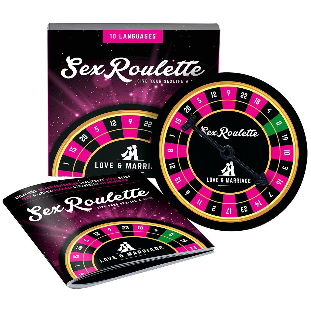 tease & please Erotik-Spiel, Sex Roulette - Love and Marriage 24 sexy Herausforderungen für Paare | Erotik-Spiele