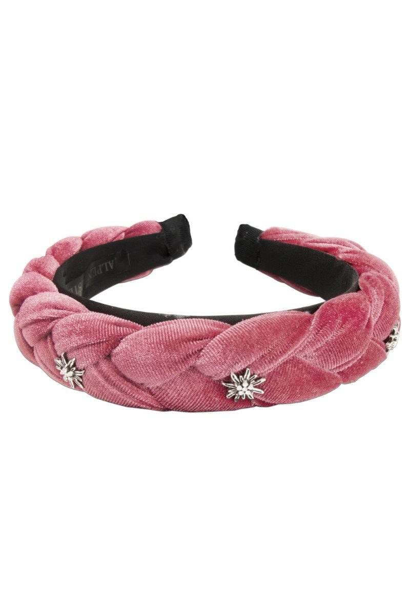 Alpenflüstern Schmuckset Haarreifen - EDELWEISS