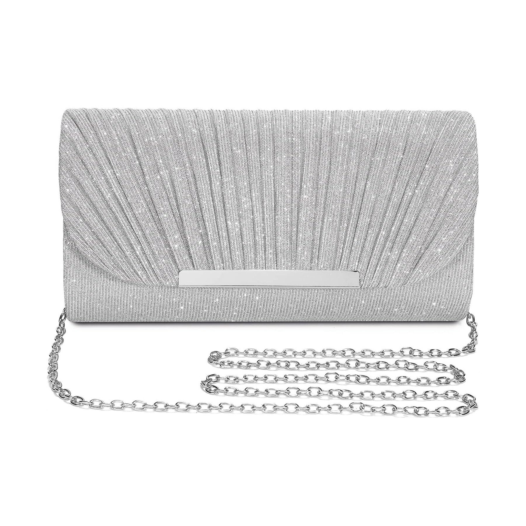 nsihing Abendtasche Brautabendtasche,glänzende Handtasche