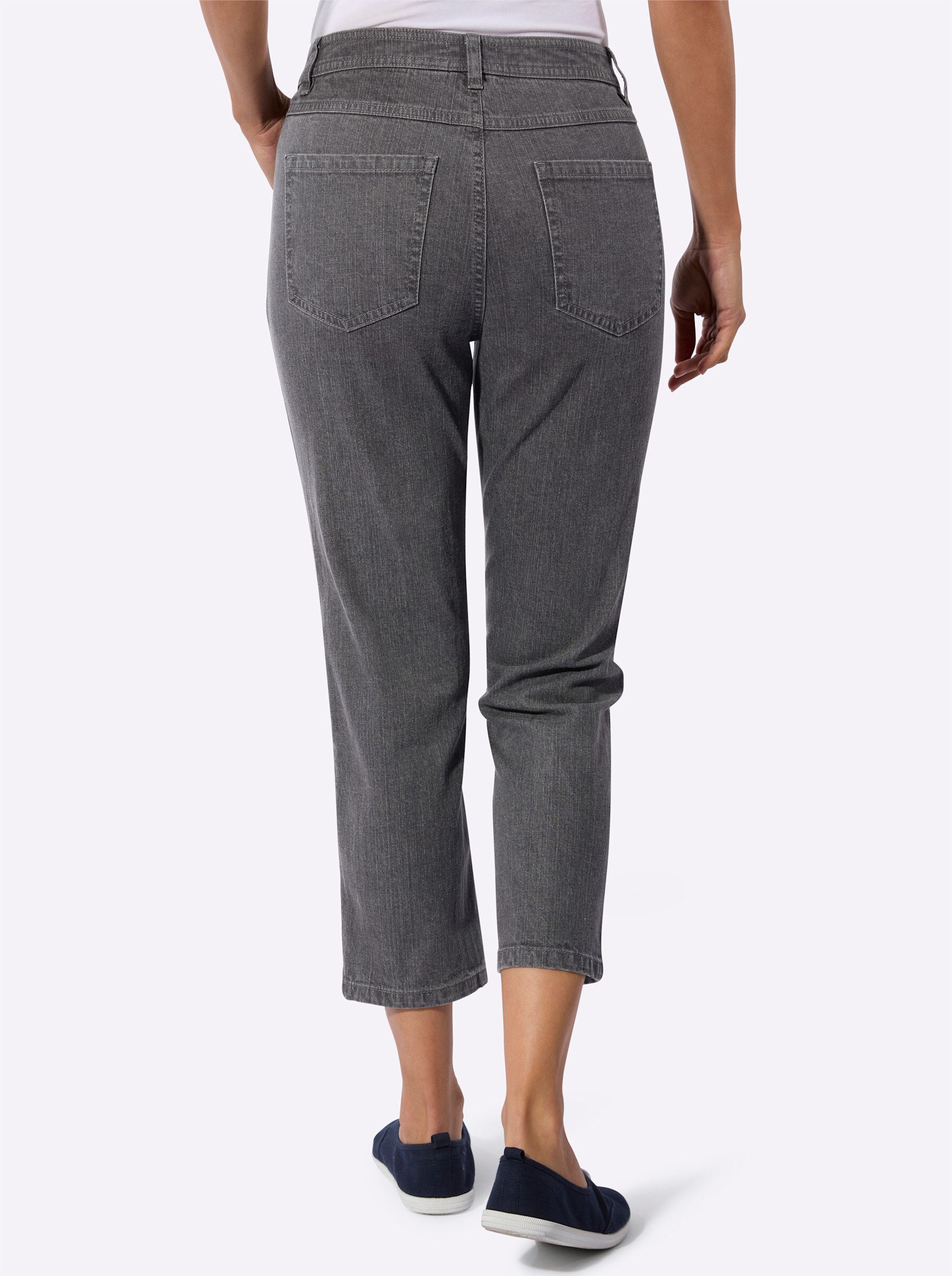 Witt Jeansshorts 7/8-Jeans komfortabel
