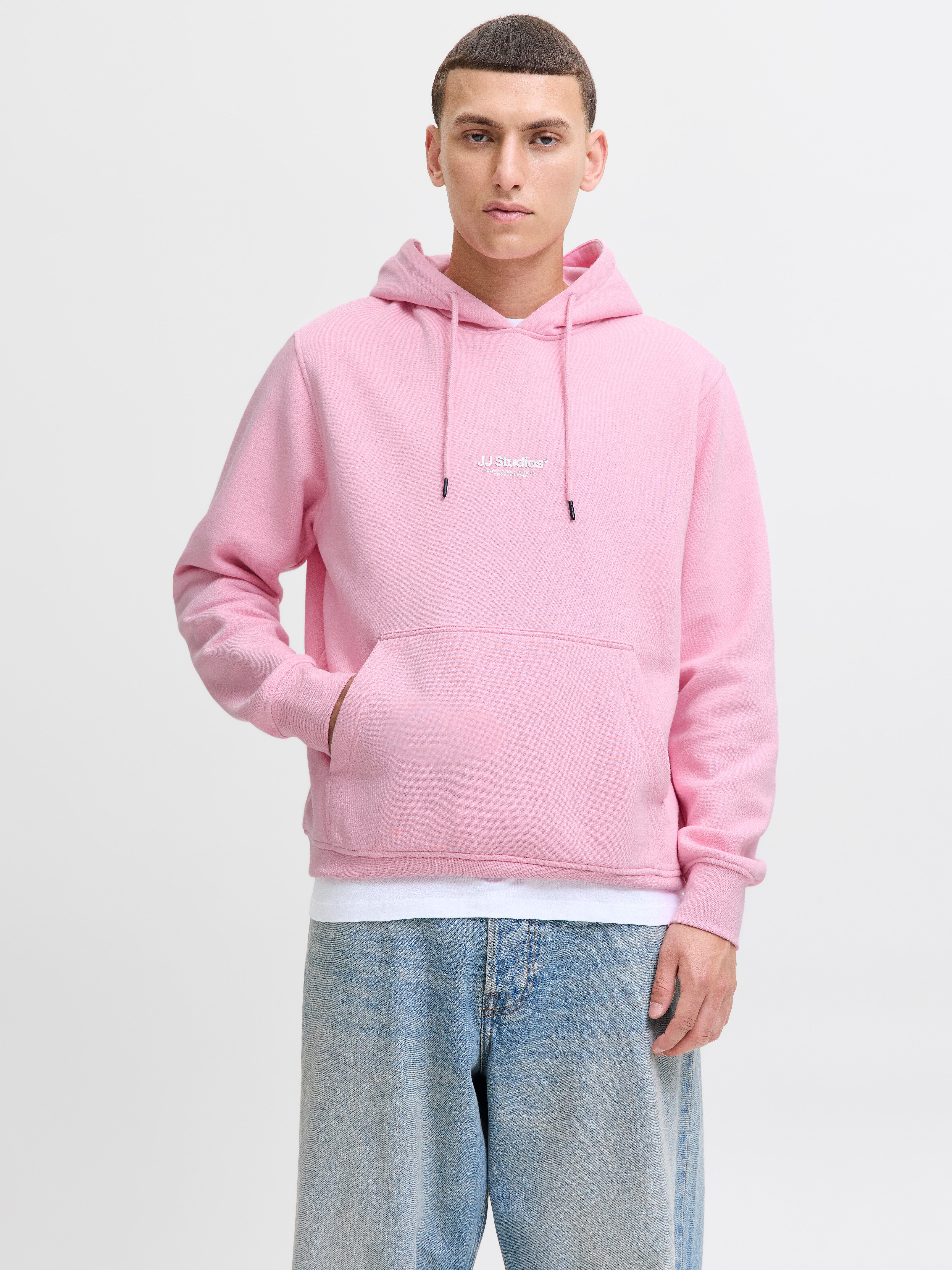Jack & Jones Kapuzensweatshirt JJESOHO SWEAT HOOD NOOS mit stylischem Print günstig online kaufen