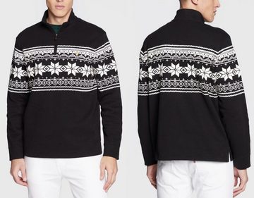 Ralph Lauren Strickpullover POLO RALPH LAUREN Norweger Pullover Troyer Sweater Sweatshirt Christma