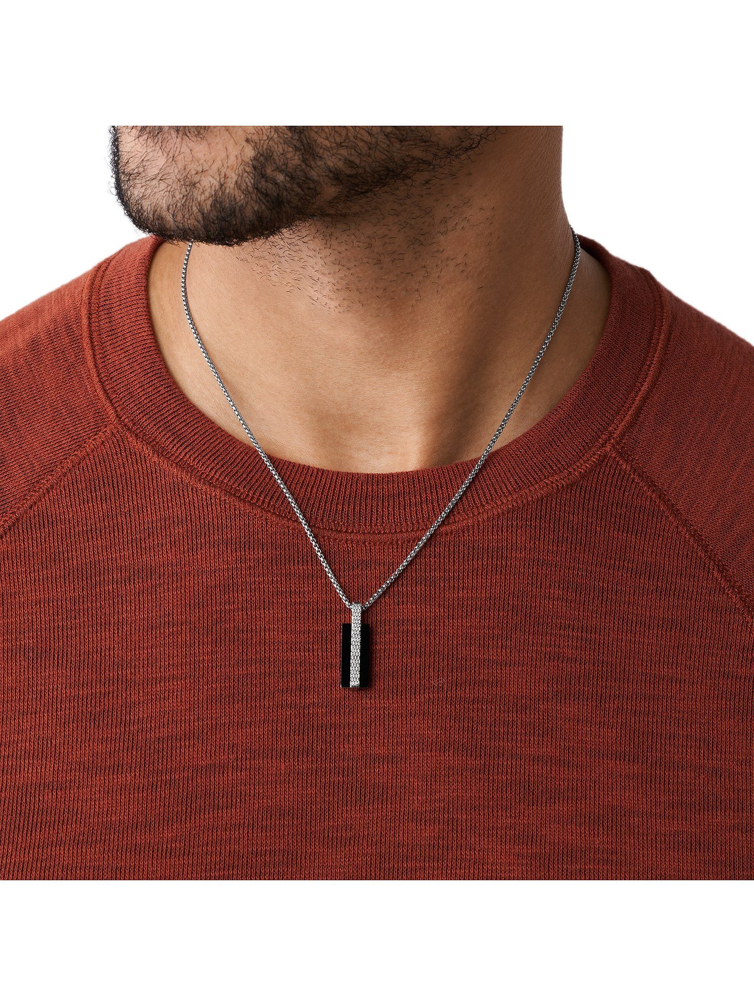 Skagen Edelstahlkette Skagen Herren-Kett...