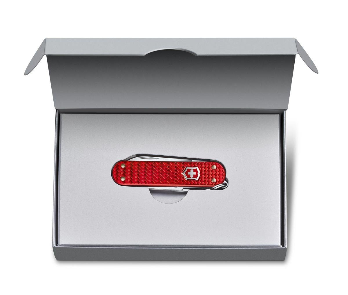 Victorinox Taschenmesser Classic SD Alox, Precious Iconic Red