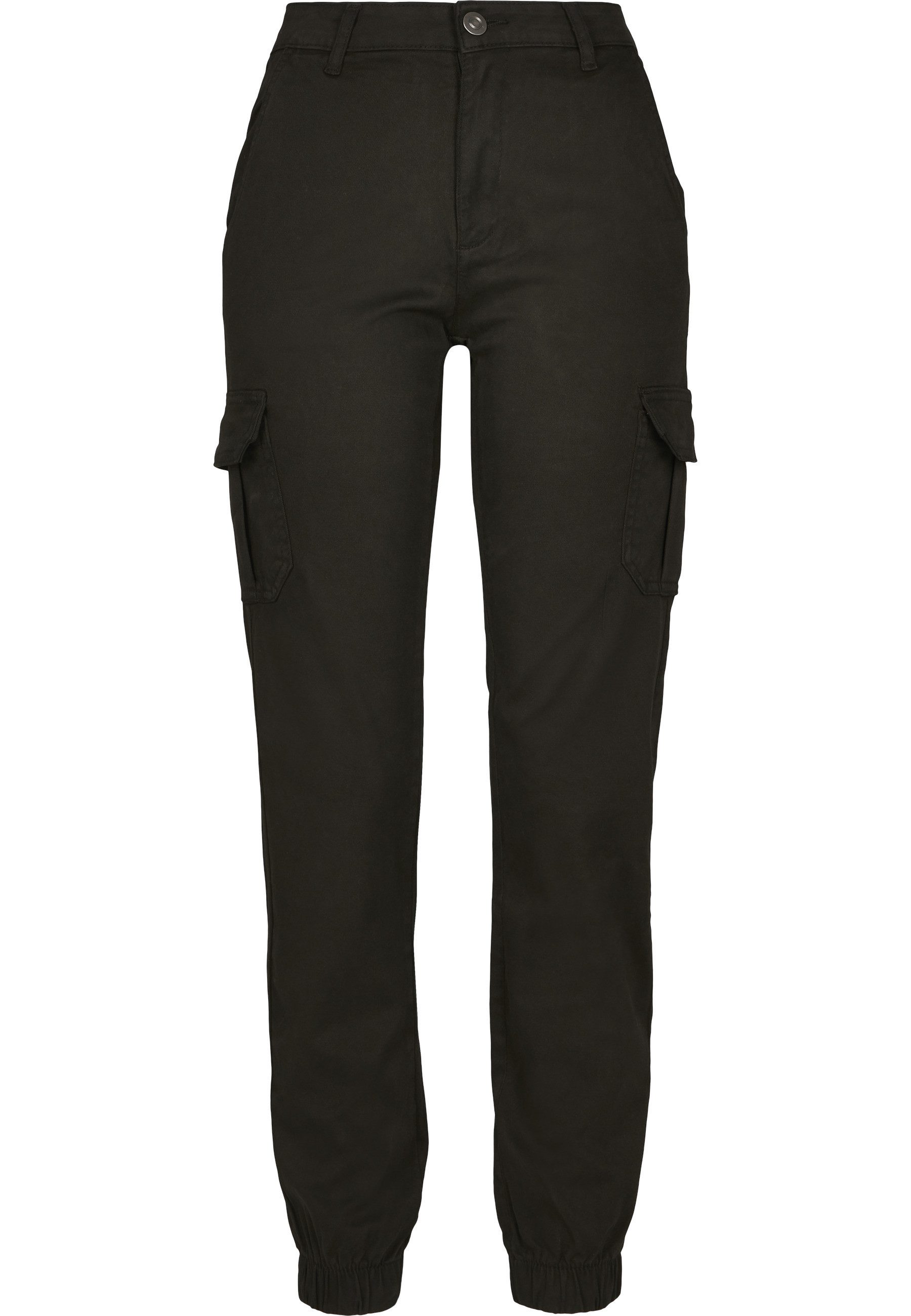 URBAN CLASSICS Cargohose Urban Classics Damen Ladies High Waist Cargo Pants günstig online kaufen