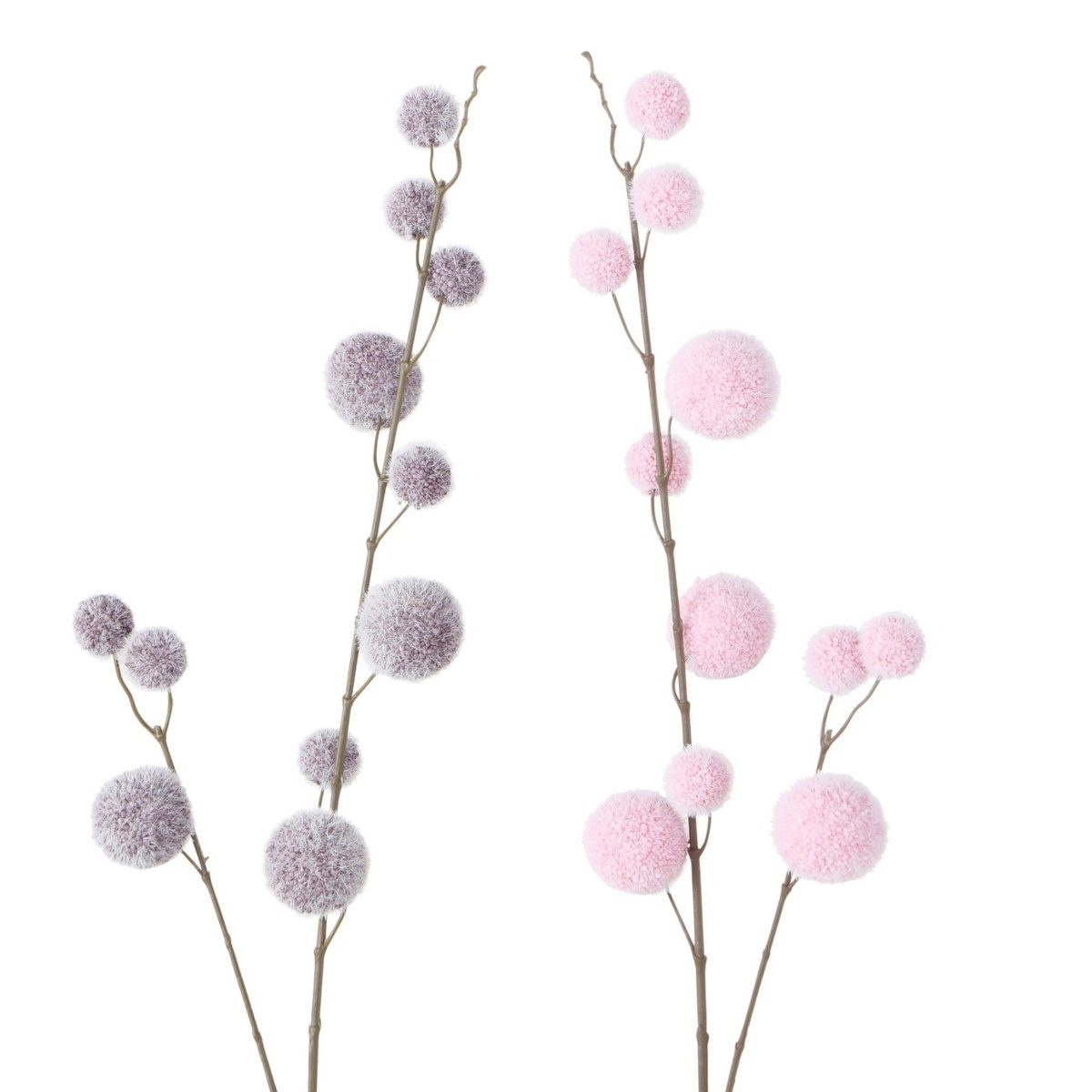Kunstzweig Sassy Allium Dekozweig sortiert 6 cm (1 Stück)