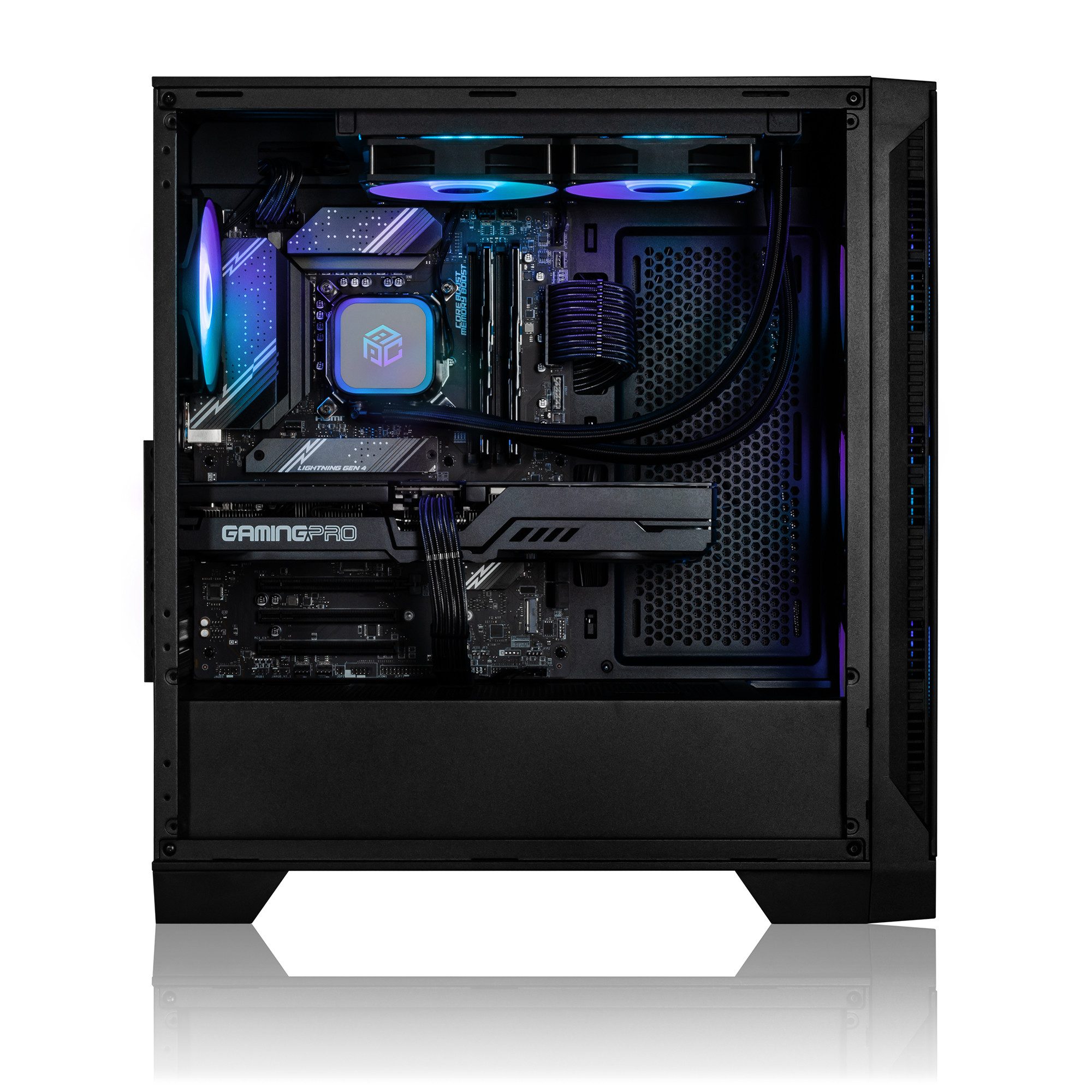 AurumPC R7 9800X3D mit RTX5070 12GB und 32GB DDR5 RAM Gaming-PC (AMD Ryzen 7 9800X3D, GeForce RTX 5070, 32 GB RAM, 1000 GB SSD, Wasserkühlung, Windows 11, WLAN)
