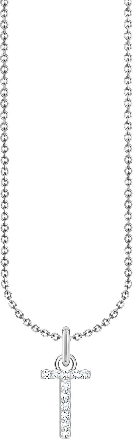 THOMAS SABO Kette mit Anhänger Buchstab...