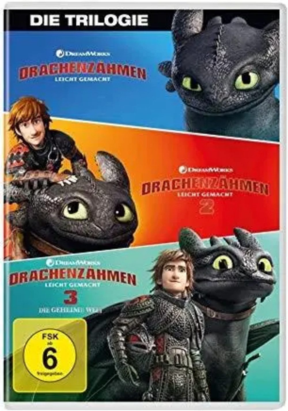 DVD Drachenzähmen leicht gemacht 1 - 3 Movie Collection