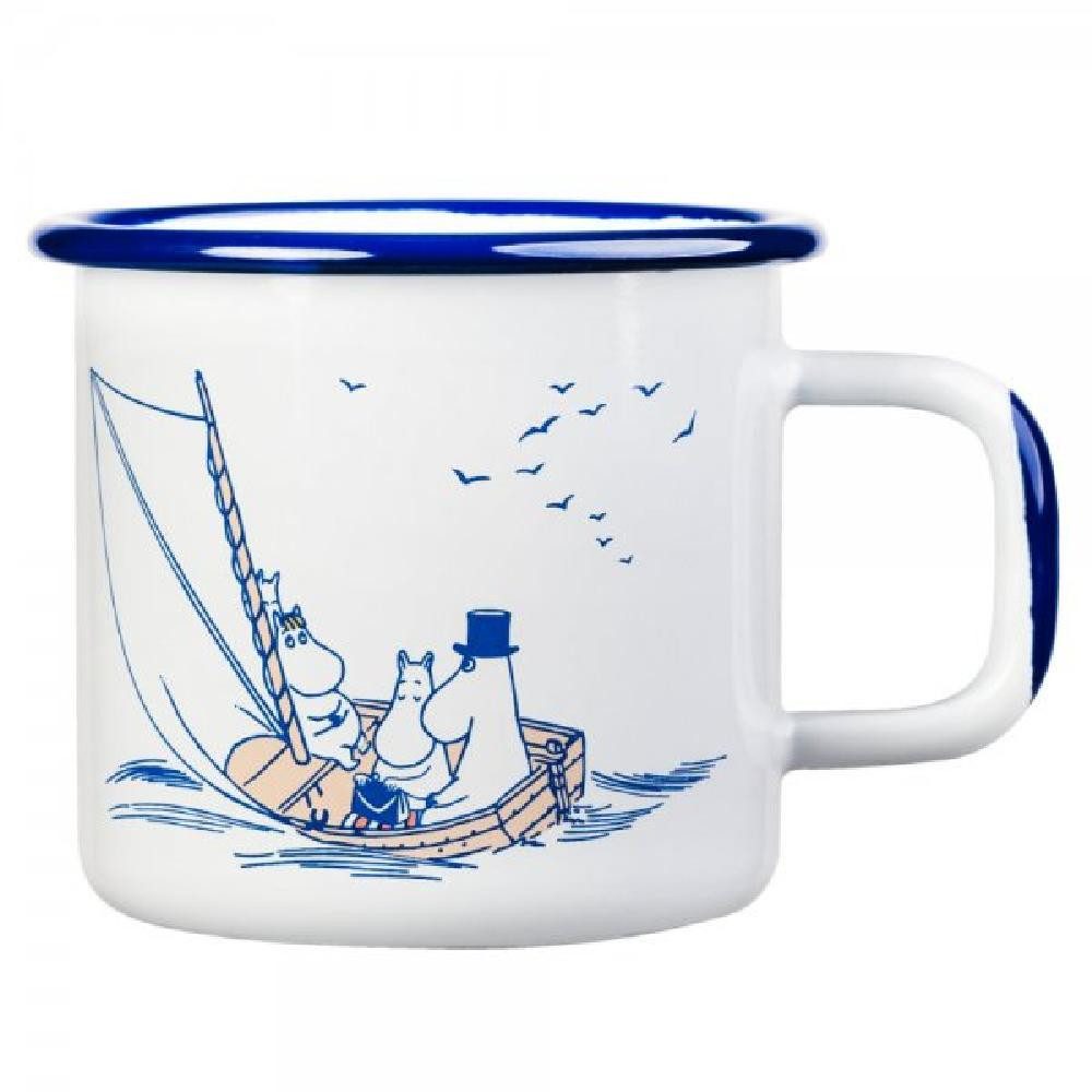 Muurla Tasse Tasse Mumins Sailors Weiß (370 ml)