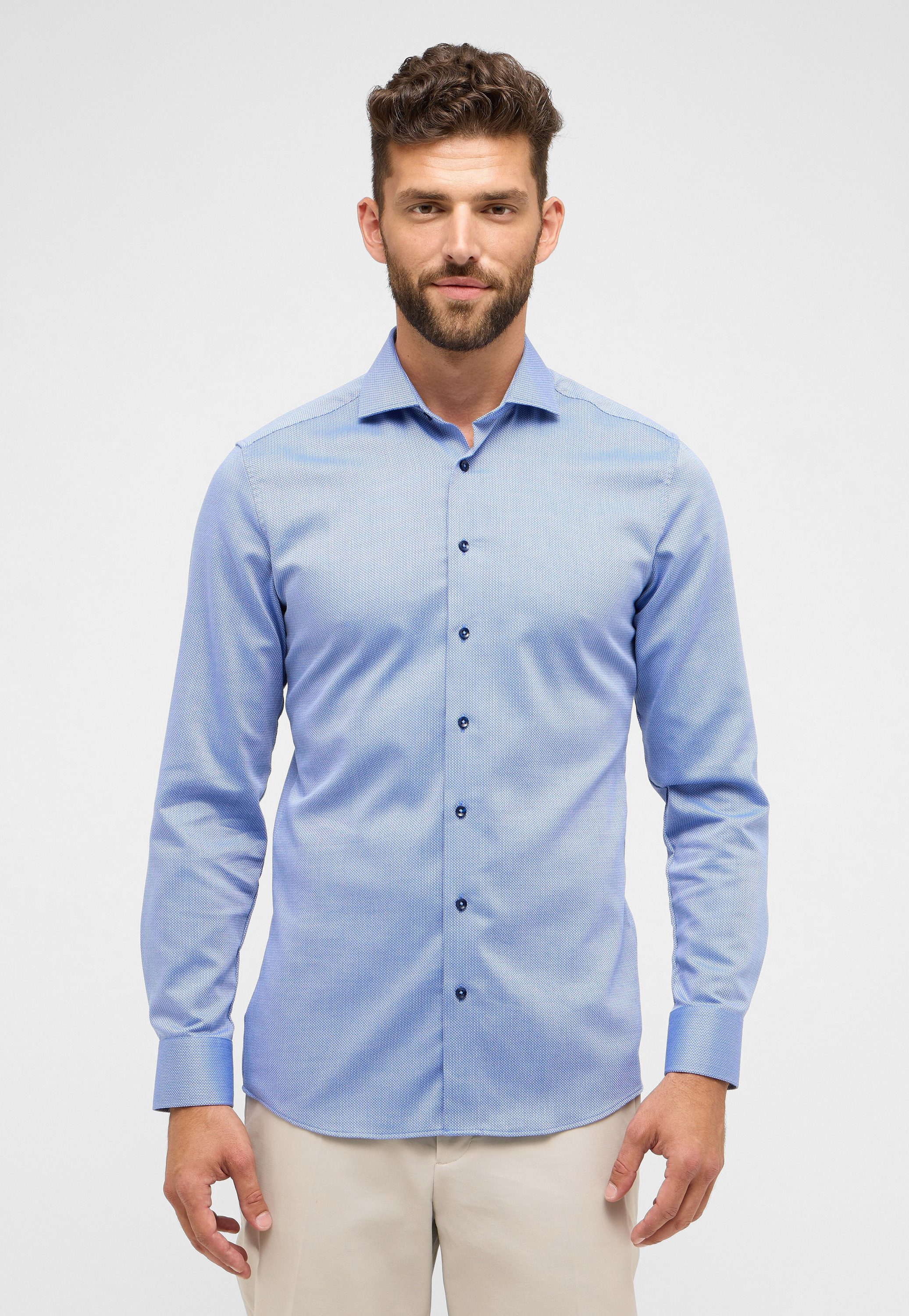 Eterna Langarmhemd SLIM FIT NON IRON günstig online kaufen