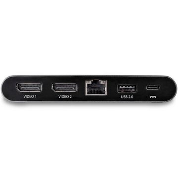 Startech.com Laptop-Dockingstation STARTECH.COM Dual Monitor USB-C Multiport Adapter - Windows - 2 x 4K D