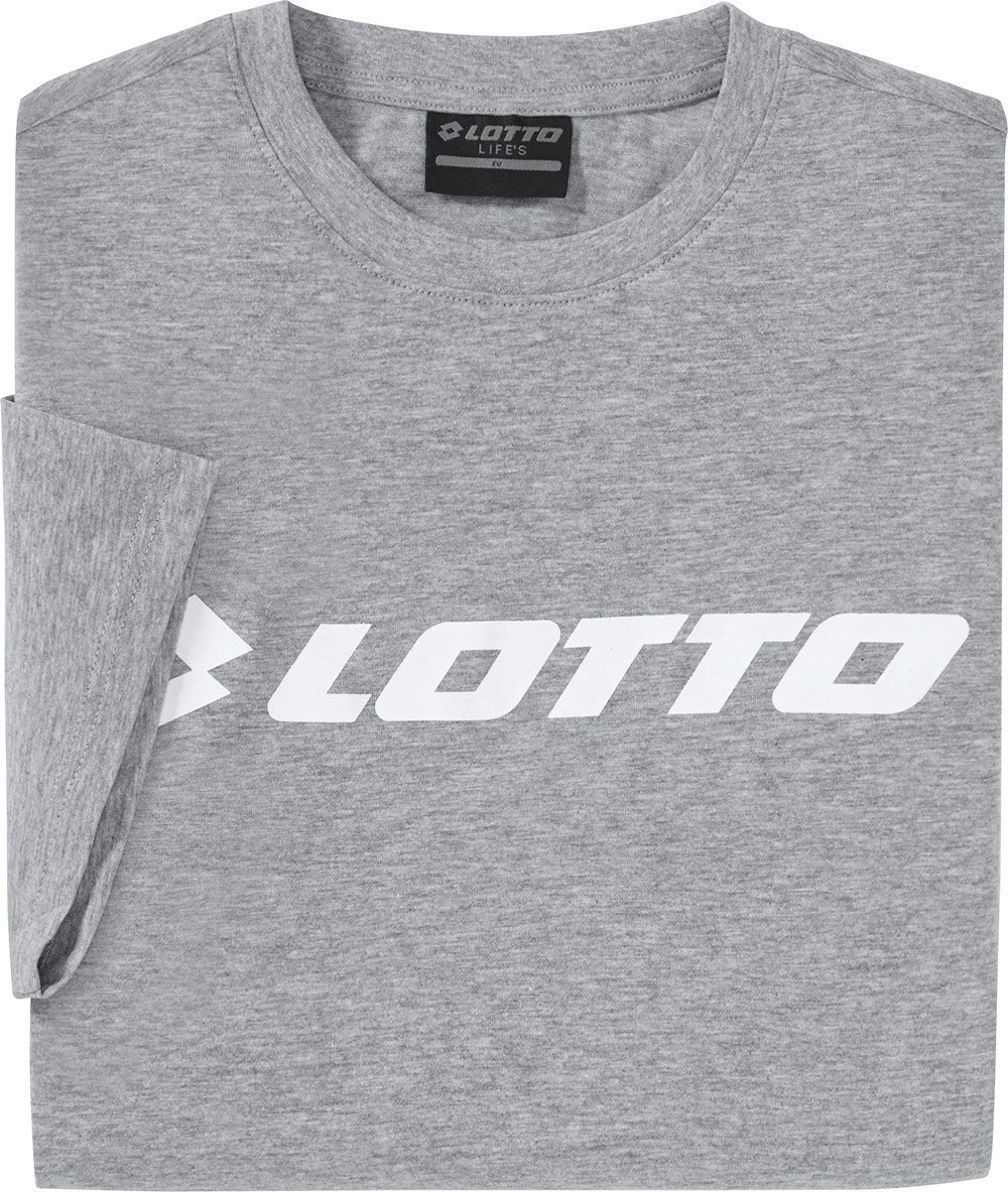 Lotto Kurzarmshirt Atmungsaktiv, pflegeleicht und formstabil aus 100% Baumwolle