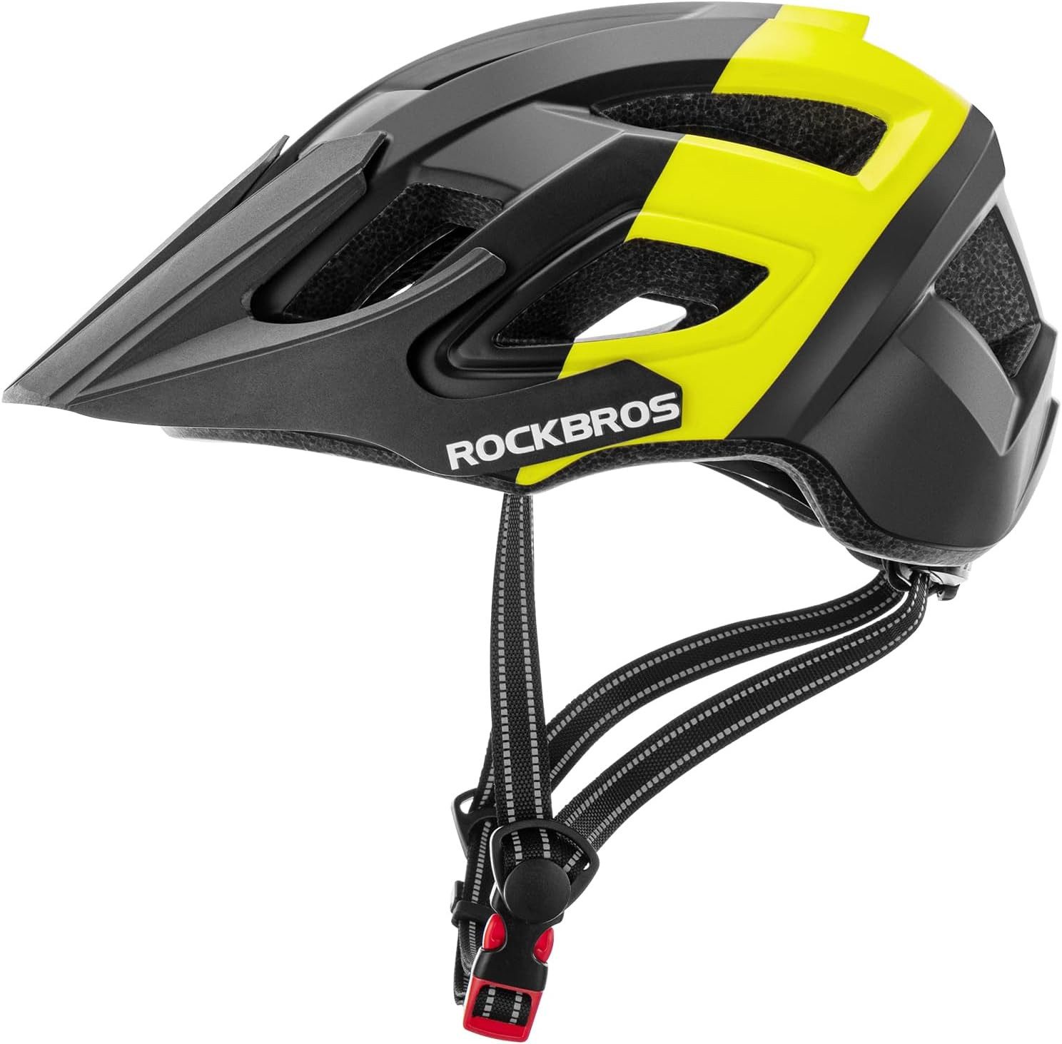 ROCKBROS Fahrradhelm Fahrradhelm für Damen & Herren, 56-62 cm, für Mountain- & Straßenrad