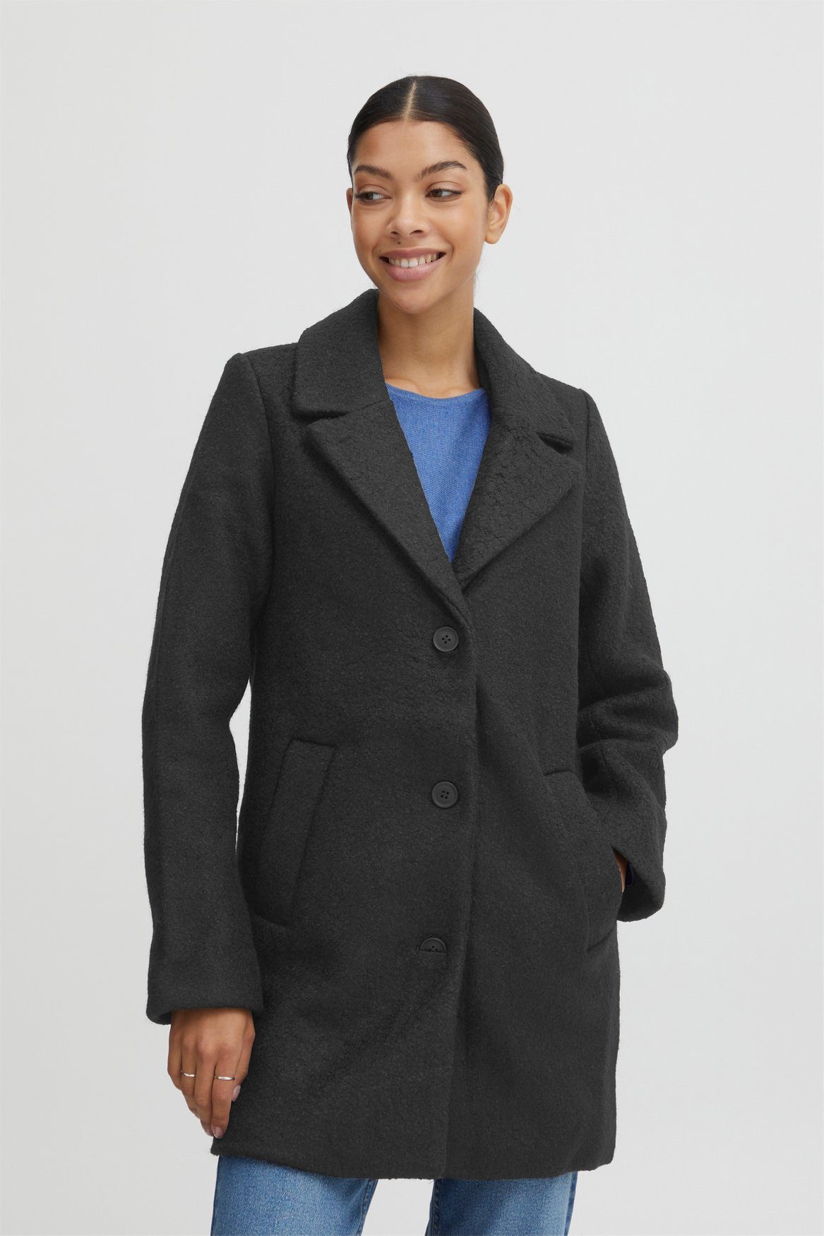 Kurzmantel Klassischer Kurzmantel Coat BYCECILA