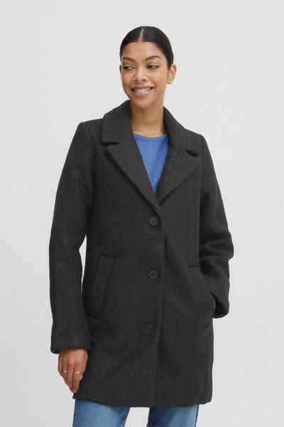 b.young Kurzmantel Klassischer Kurzmantel Coat Jacke BYCECILA 6227 in Schwarz-2