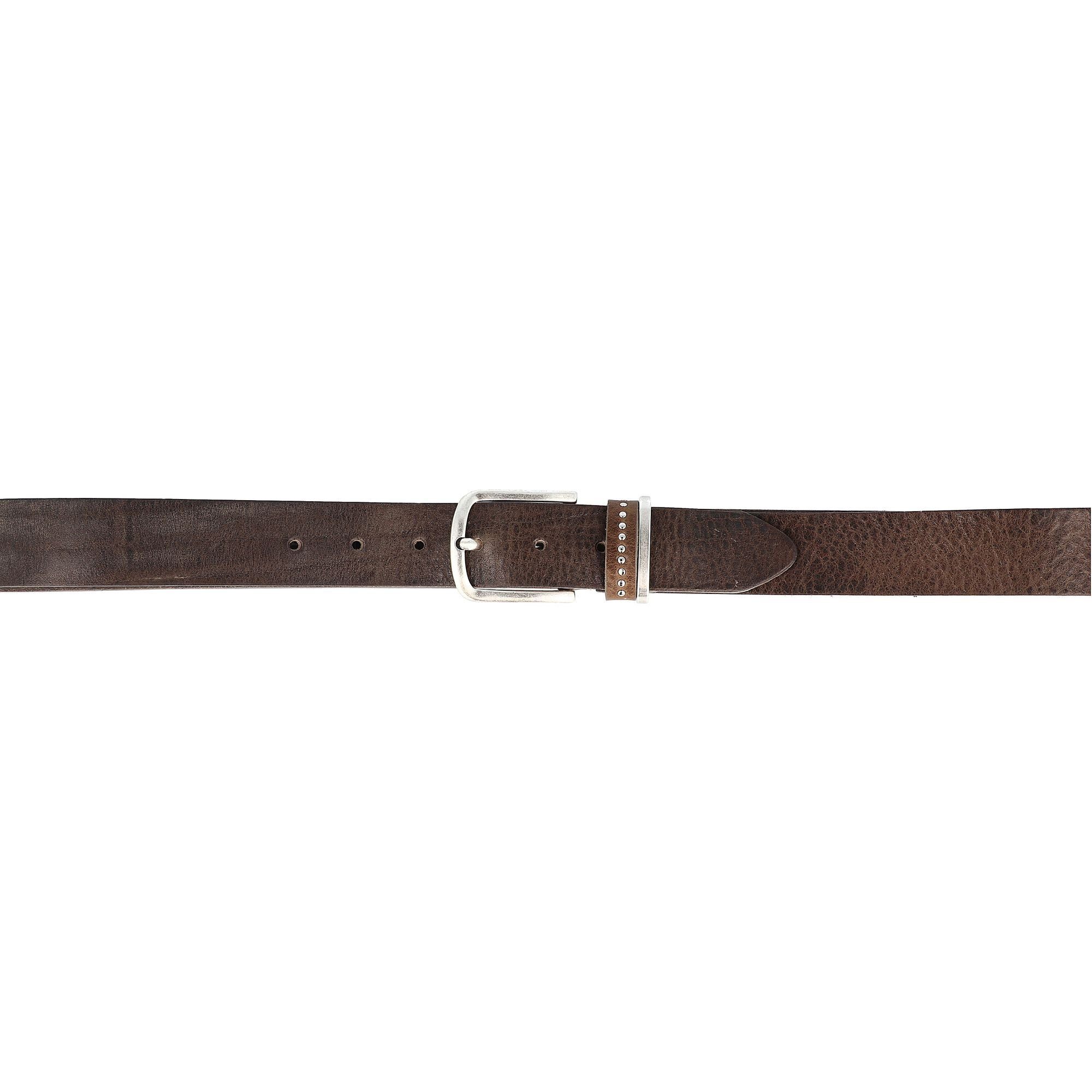 b.belt Ledergürtel Fashion Basics Dornschließe