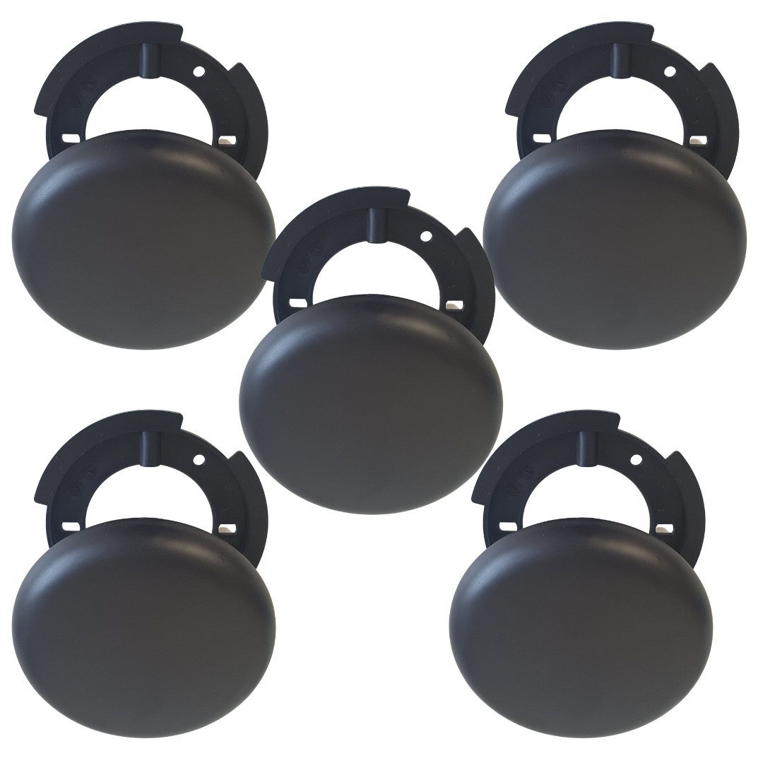 Lichthandel Hoch Lampen-Verteiler Verteilerdose Aufputz Verteilerdose Deckendose Baldachin Deckenrosette, Diese Abbdeckdose, verdeckt den Deckenauslass für die Zuleitung.