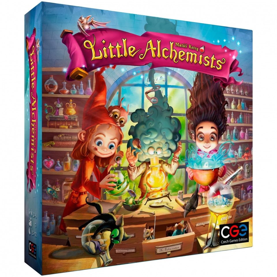 Czech Games Edition Spiel, Little Alchemists - englisch