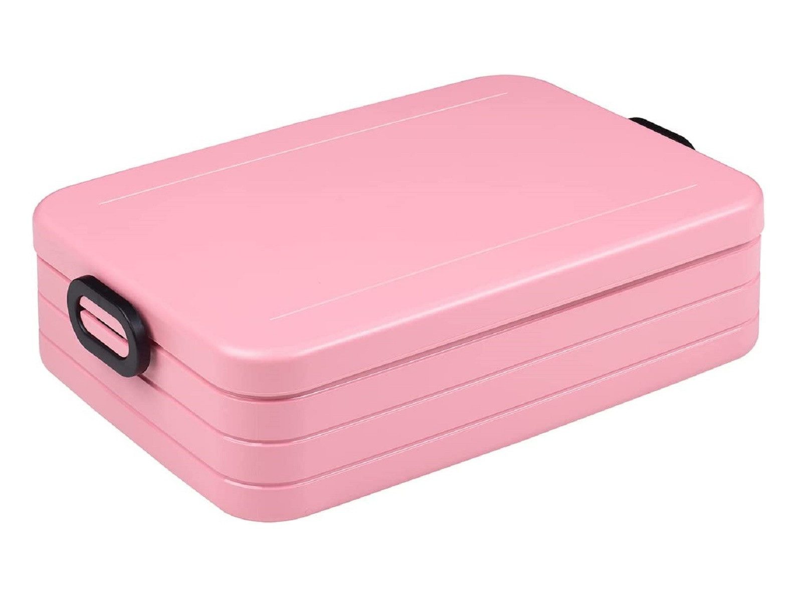 Mepal Lunchbox Lunchbox 1500 ml mit Trennwand, ideal für Mealprep, spülmaschinenfest, ABS, Nordic pink