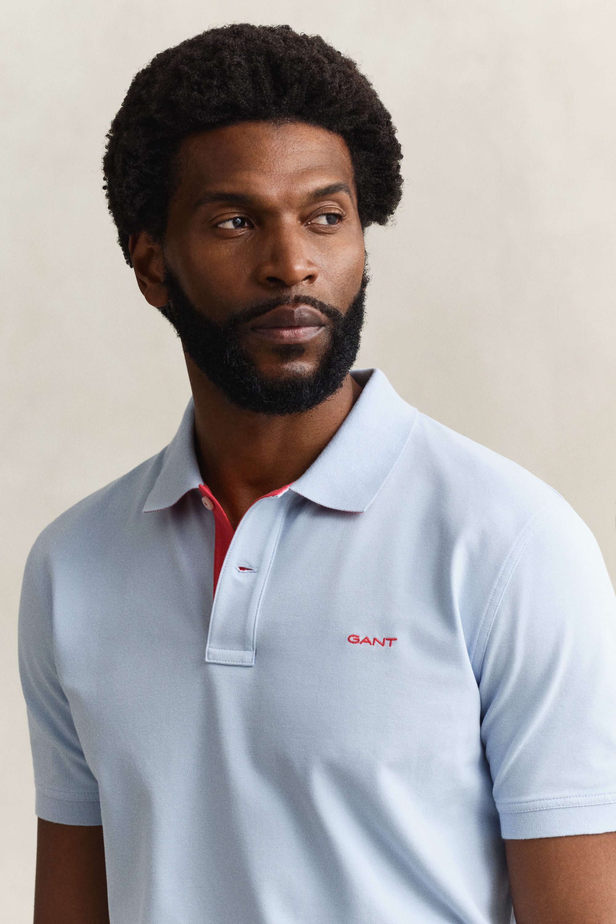 Gant Poloshirt REG CONTRAST PIQUE SS POLO mit kontrastfarbenen Einsätzen
