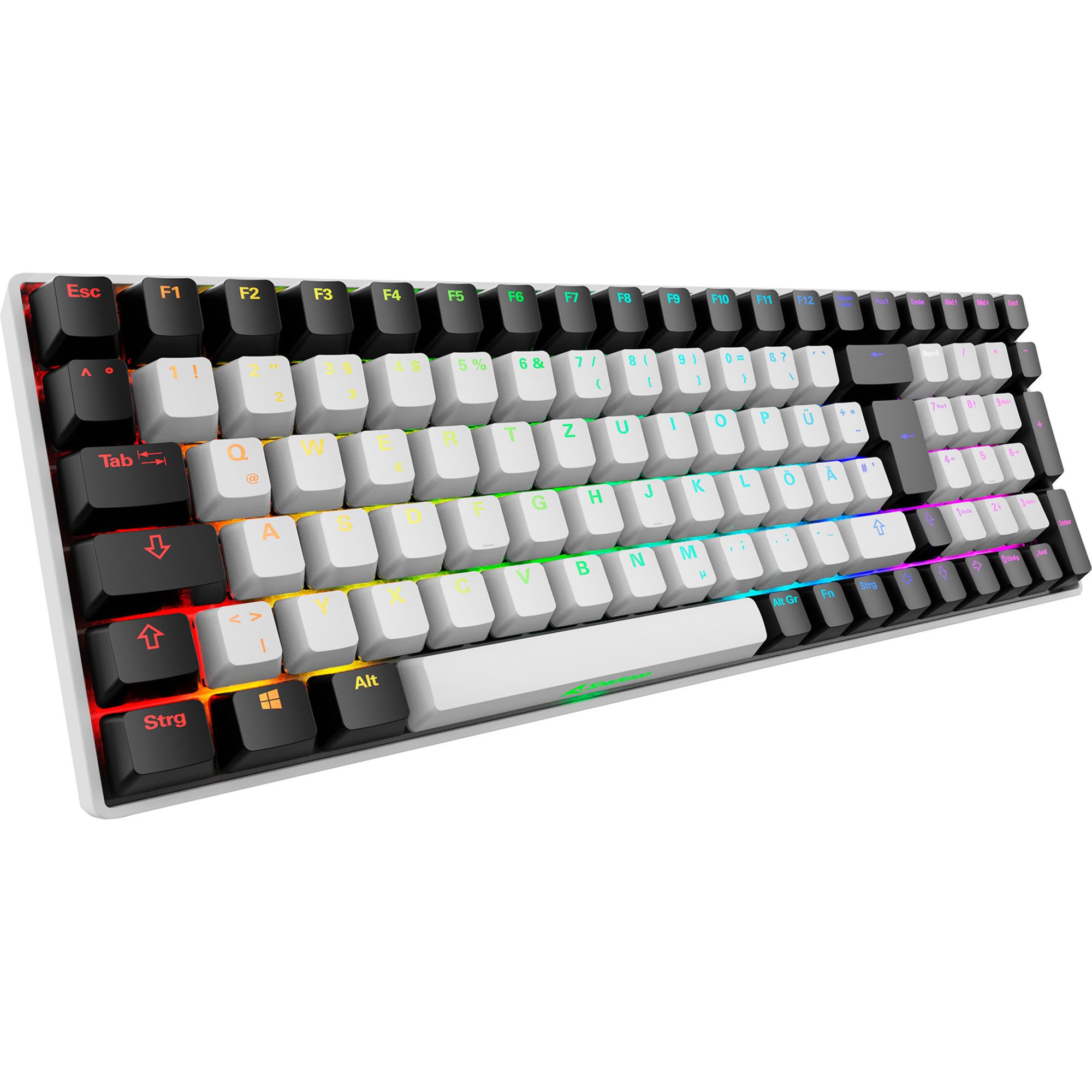 Sharkoon SKILLER SGK50 S2, Gaming-Tastatur Tastatur