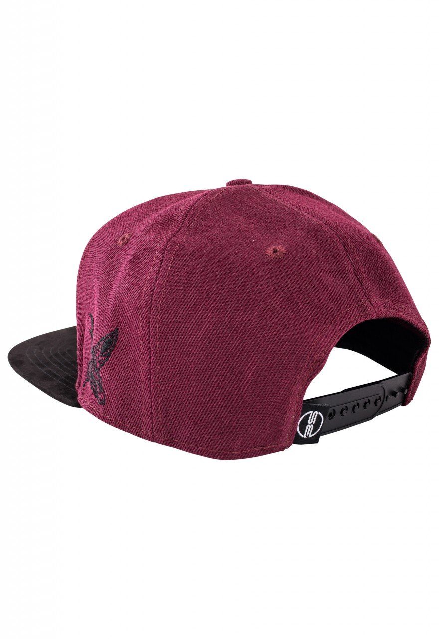 Blackskies Snapback Cap Port Townsend Rot-Schwarz Snapback 