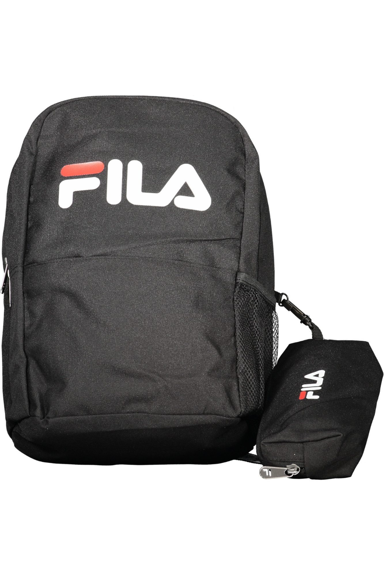 Fila Rucksack, Stylischer Mini-Rucksack für Herren in Schwarz mit praktischen Detail