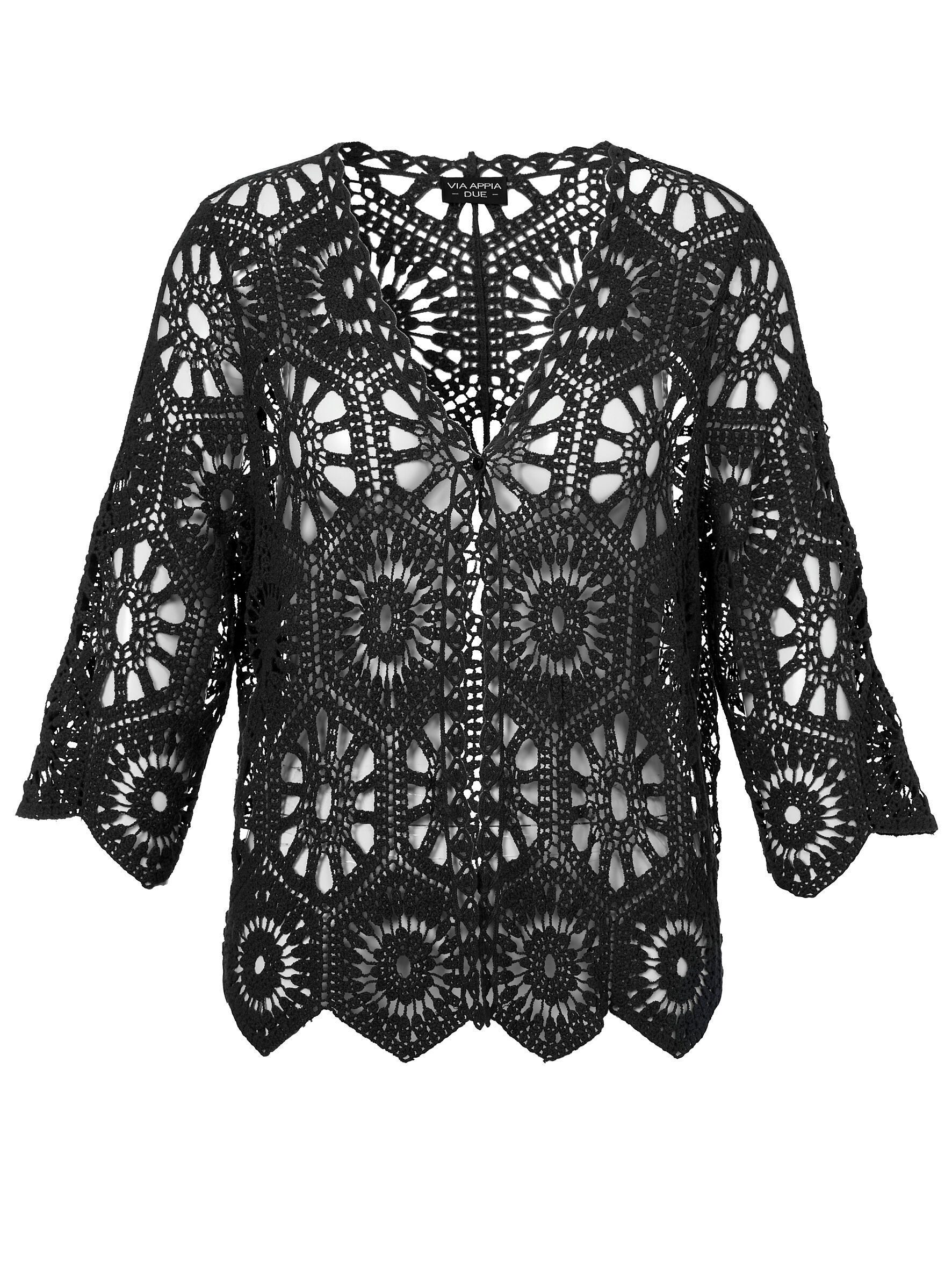 VIA APPIA DUE Strickjacke in großen Größen günstig online kaufen