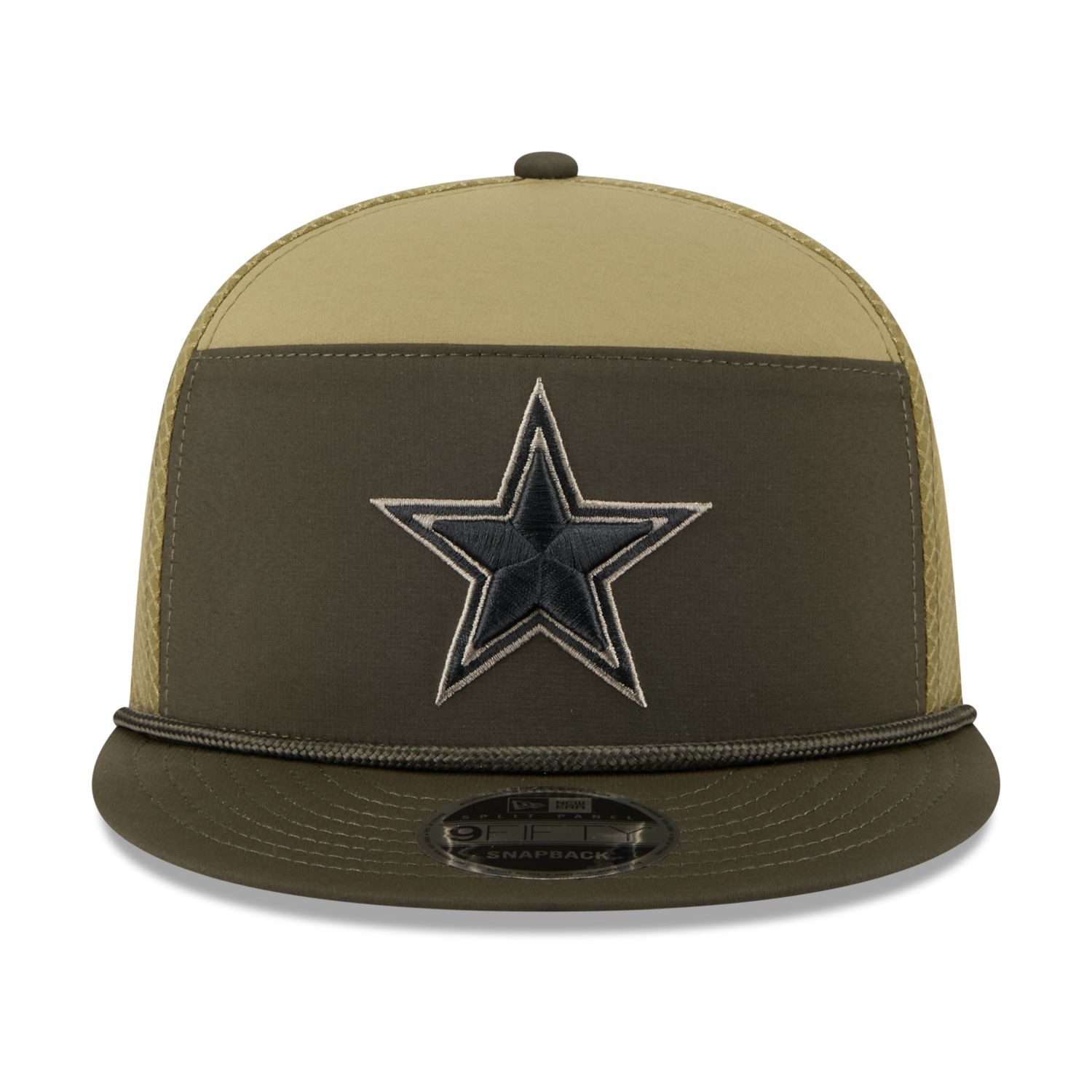 New Era Snapback Cap 9Fifty Split Panel SALUTE Dallas Cowboys