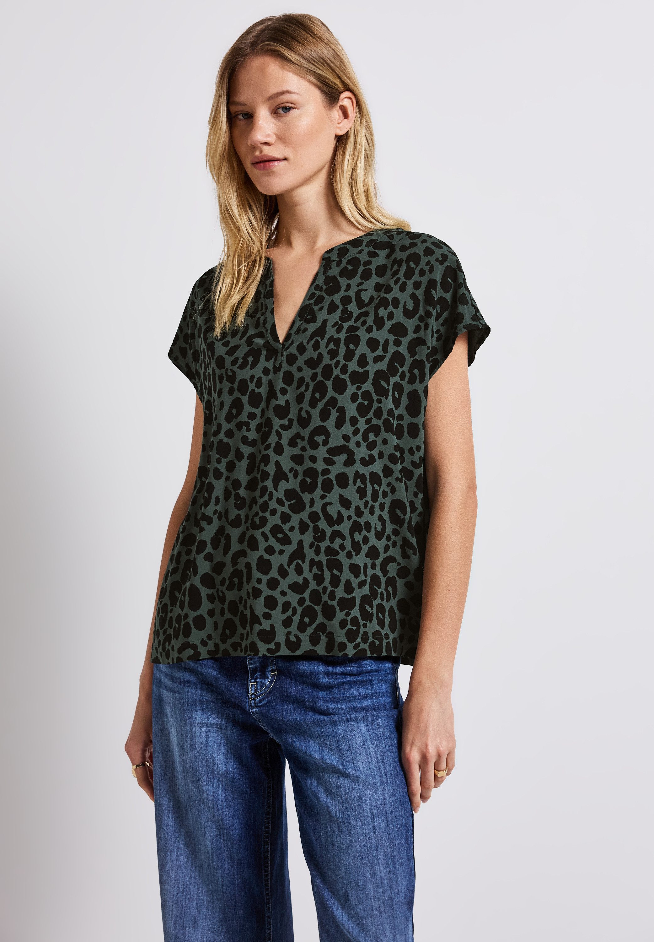 STREET ONE Klassische Bluse, aus softer Viskose günstig online kaufen