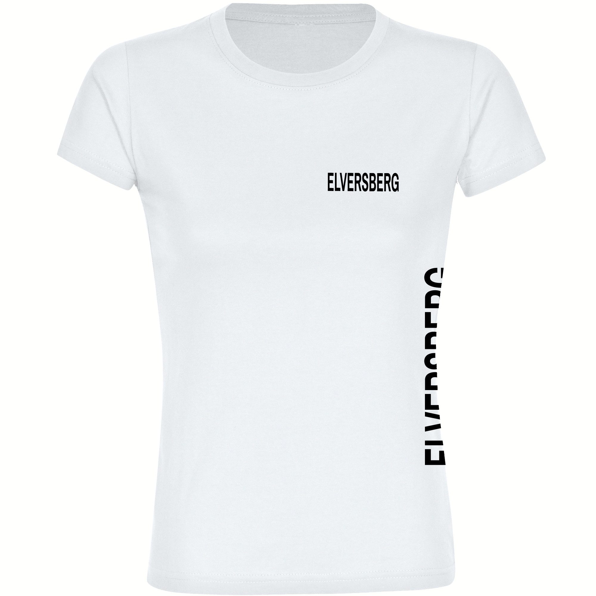 T-Shirt Damen Elversberg - Brust & Seite - Frauen