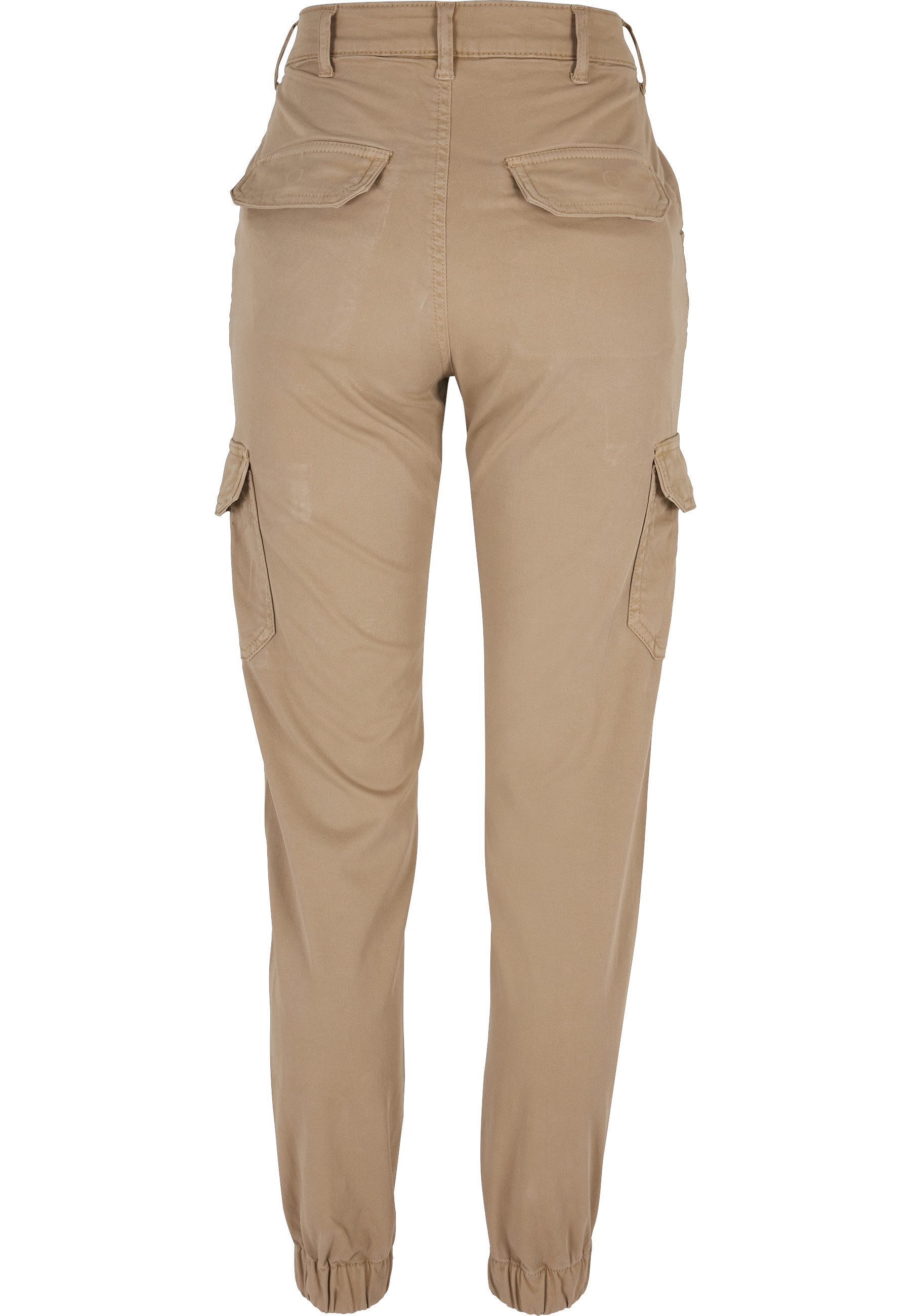 URBAN CLASSICS Cargohose Urban Classics Damen Ladies High Waist Cargo Pants günstig online kaufen