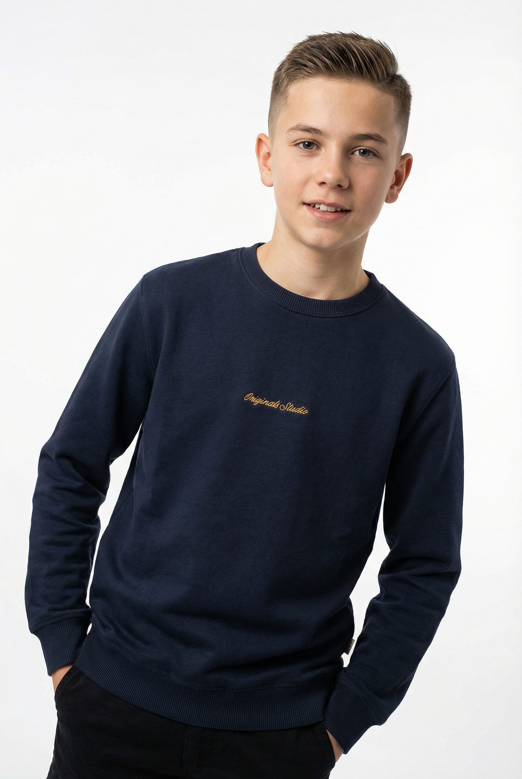 Jack & Jones Junior Sweatshirt JORNORREBRO EMB SWEAT CREW NOOS JNR